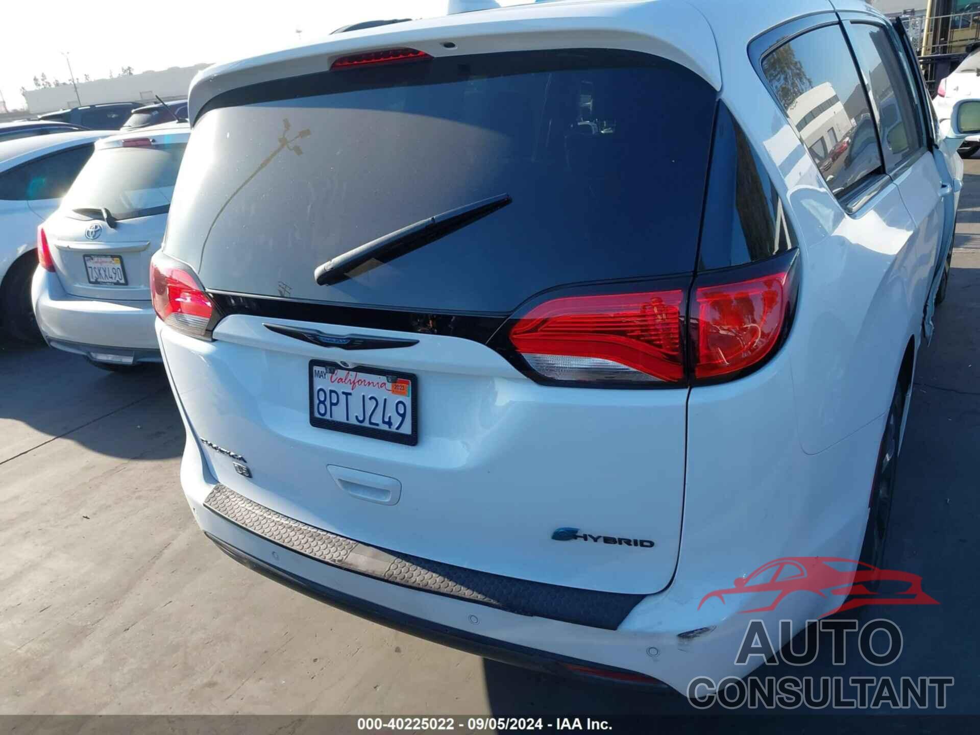 CHRYSLER PACIFICA HYBRID 2020 - 2C4RC1N7XLR134454