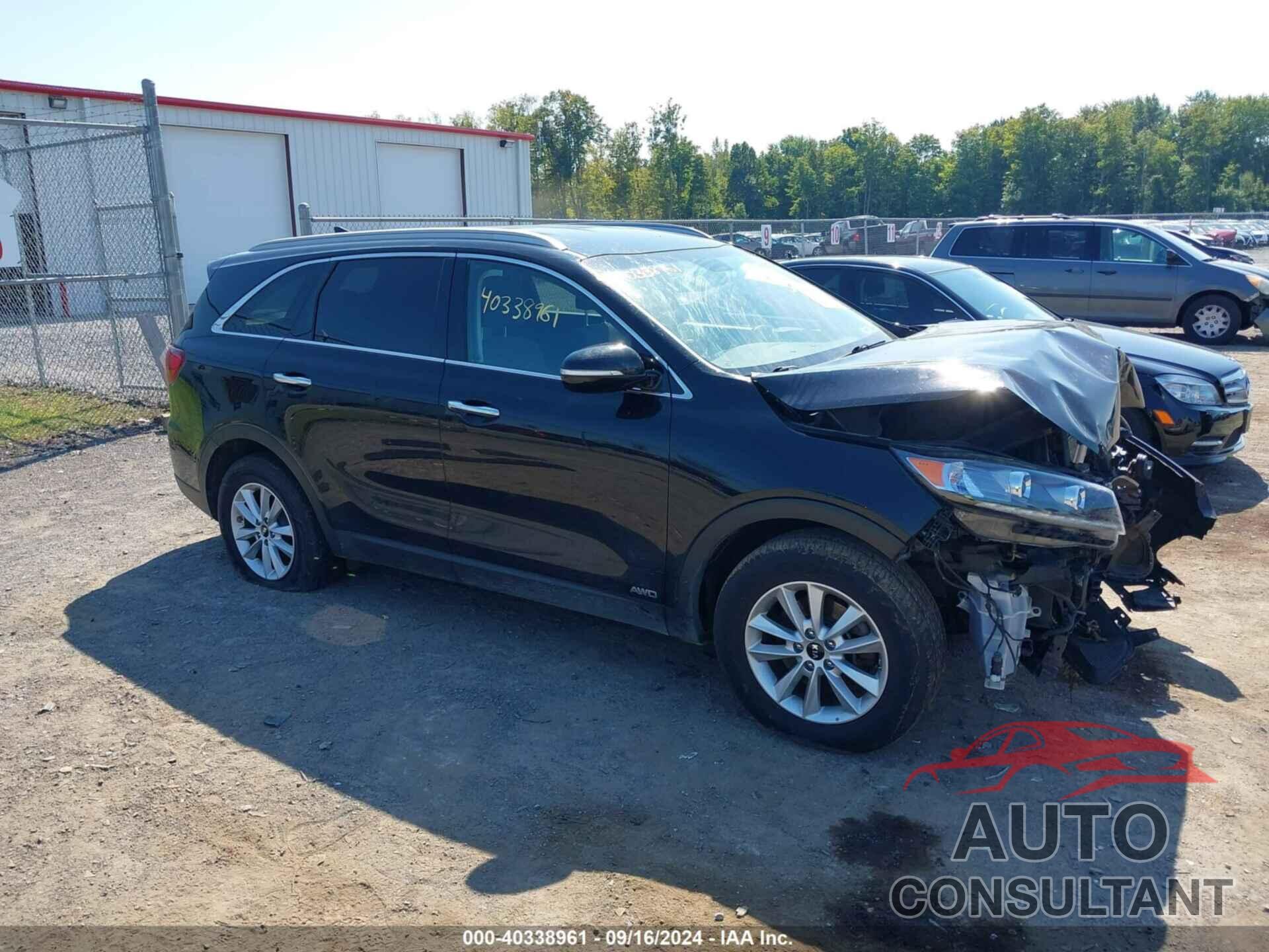 KIA SORENTO 2019 - 5XYPGDA35KG433322