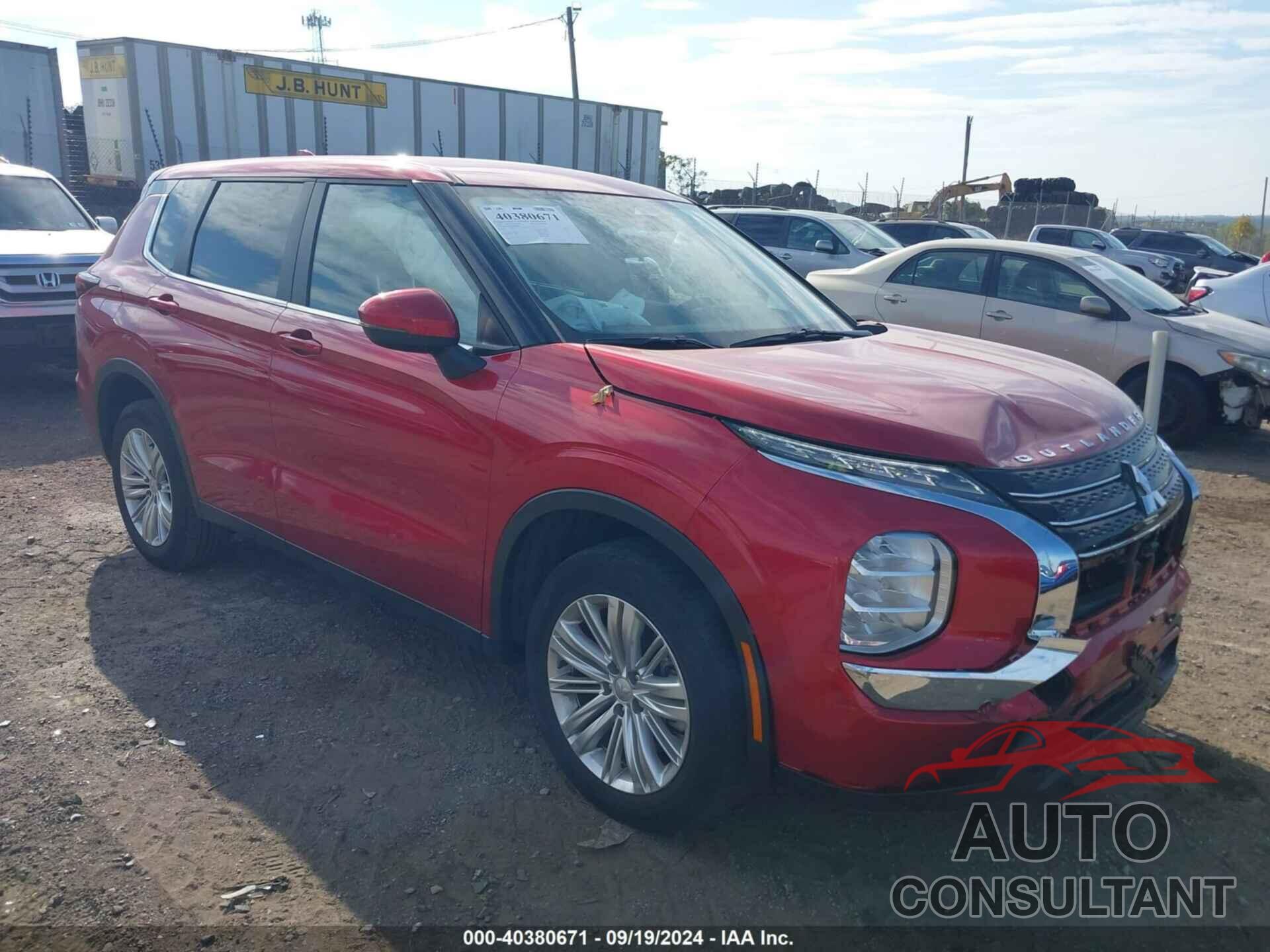 MITSUBISHI OUTLANDER 2023 - JA4J3TA83PZ028084