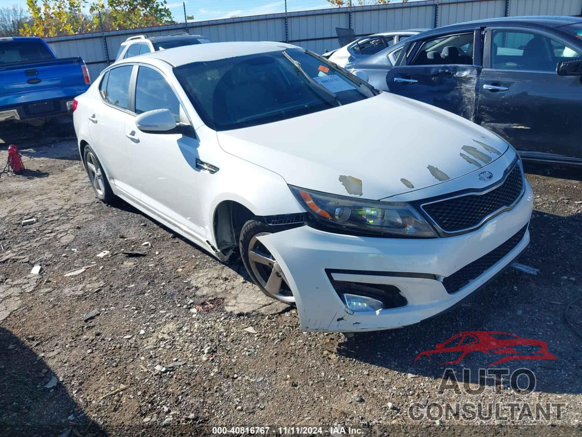 KIA OPTIMA 2014 - 5XXGM4A78EG321490