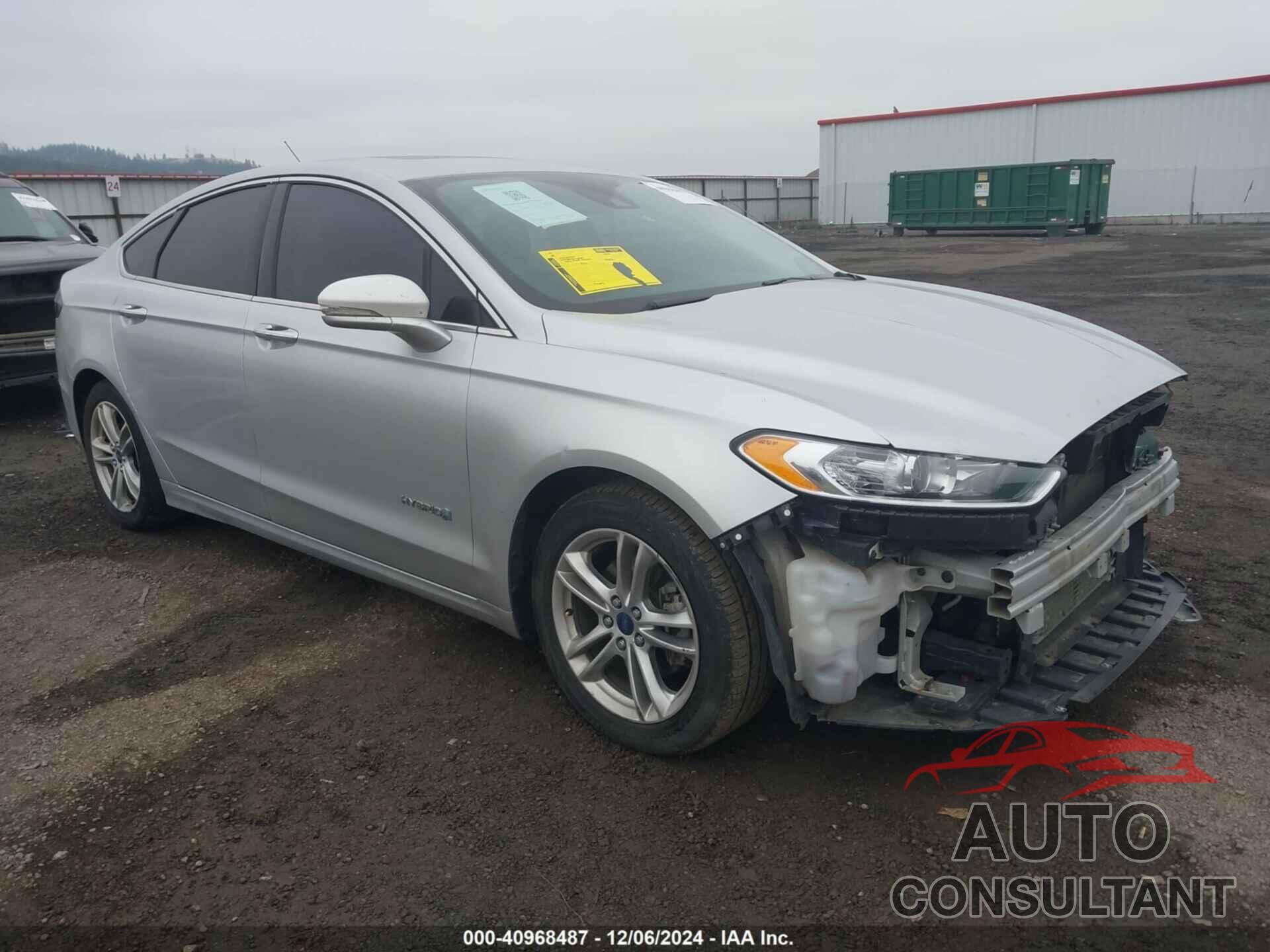 FORD FUSION HYBRID 2016 - 3FA6P0RU3GR293193