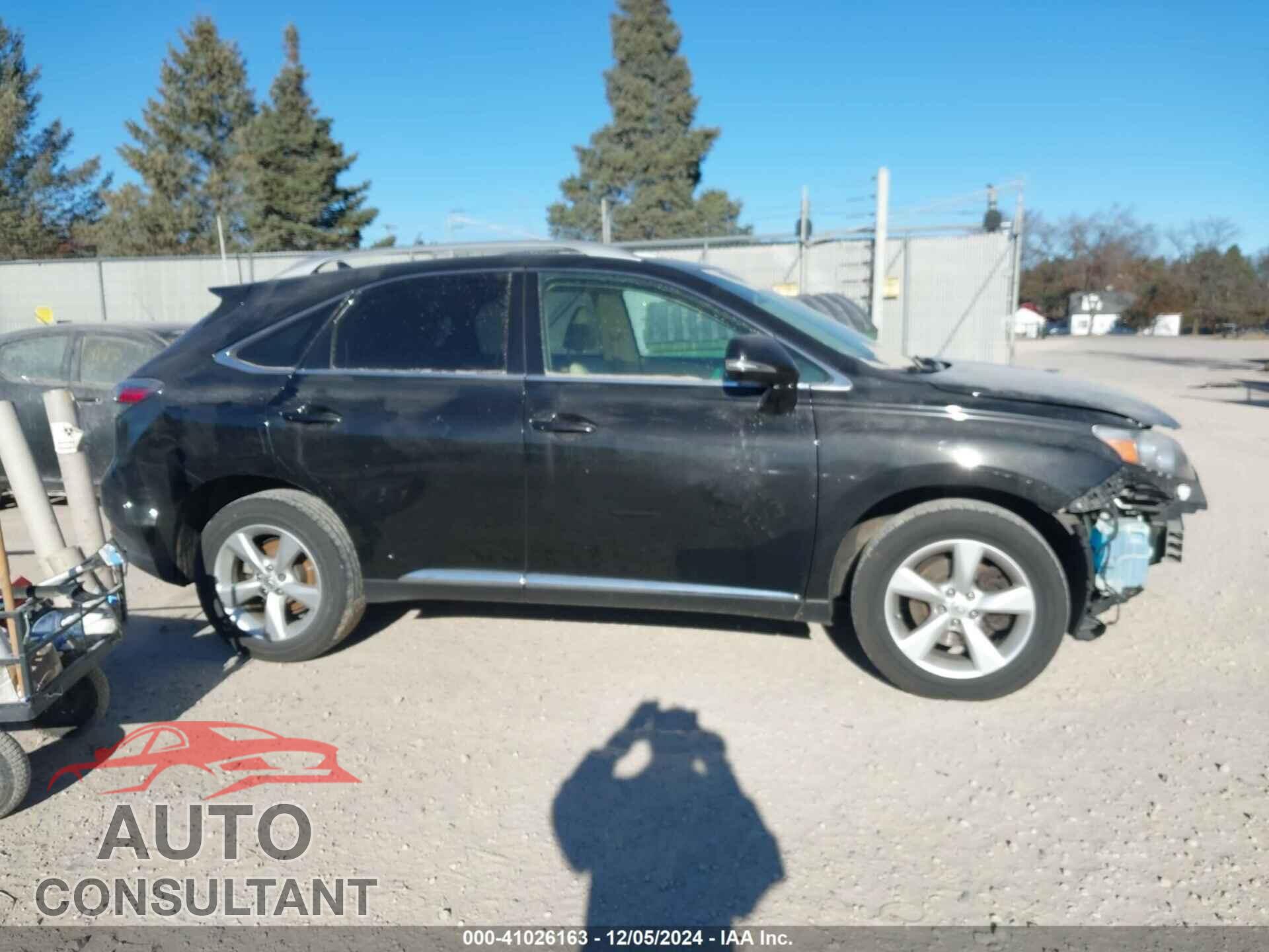 LEXUS RX 350 2011 - 2T2BK1BA2BC086477