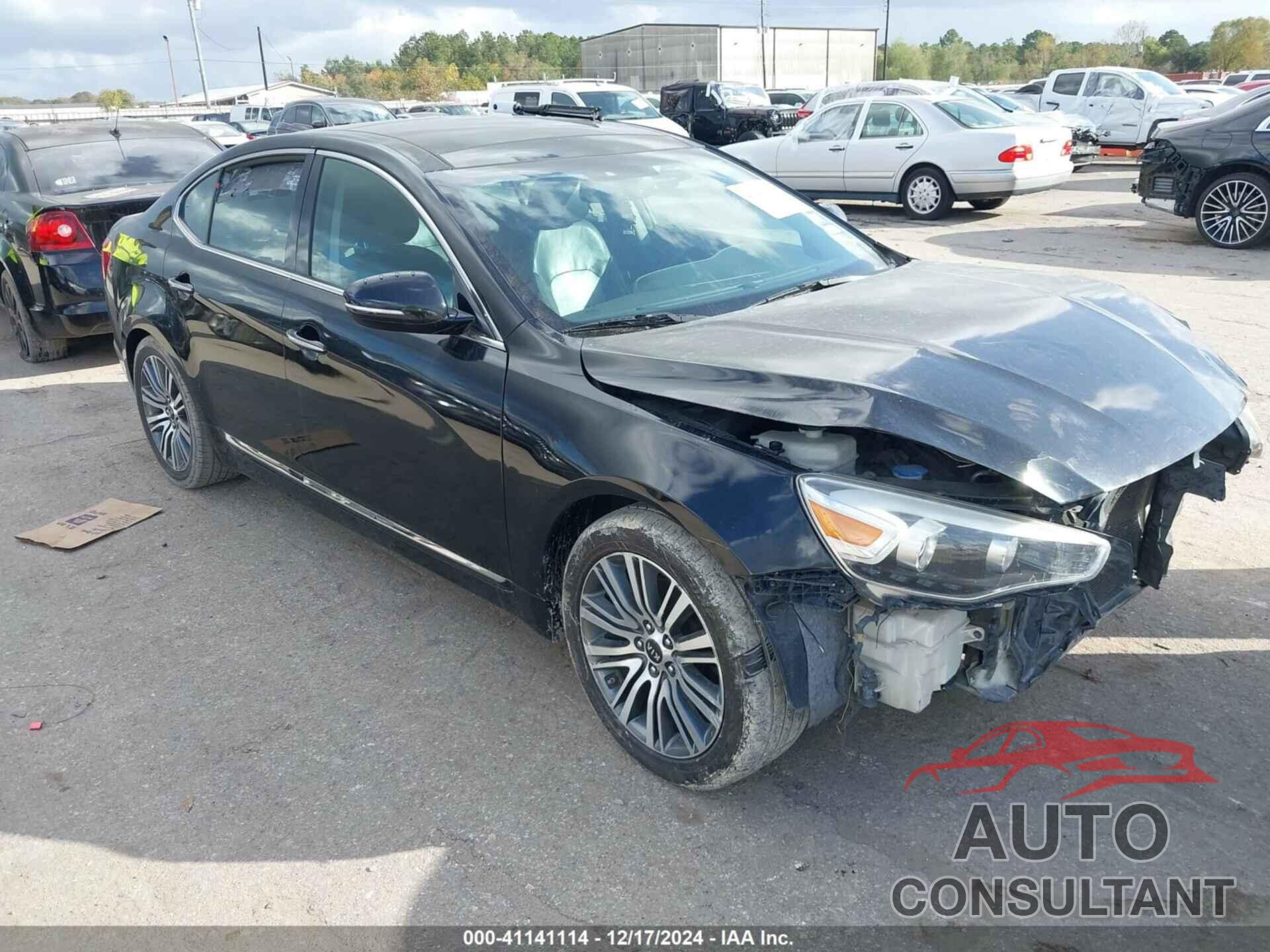 KIA CADENZA 2015 - KNALN4D78F5194203