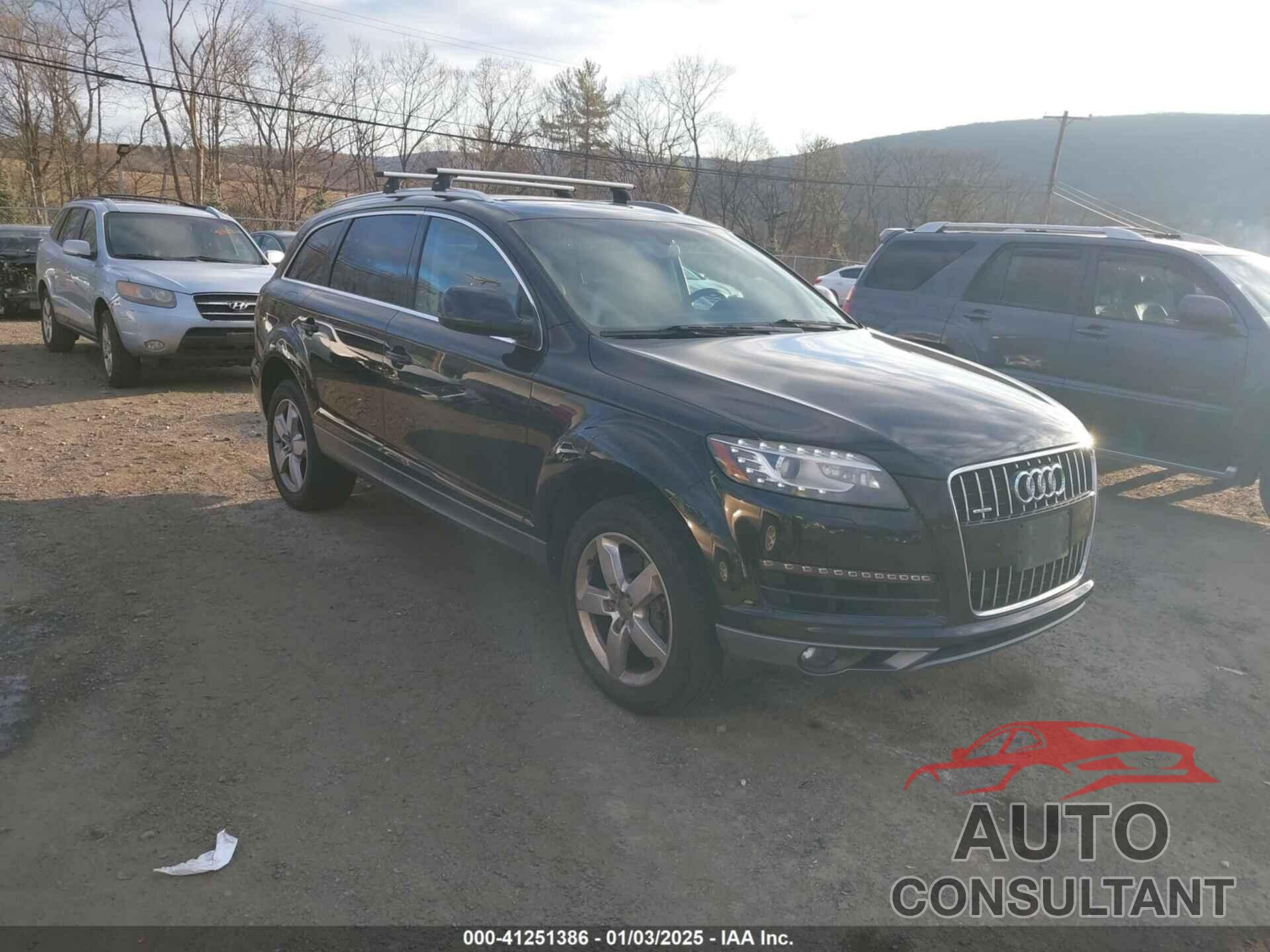 AUDI Q7 2013 - WA1LGBFEXDD005707