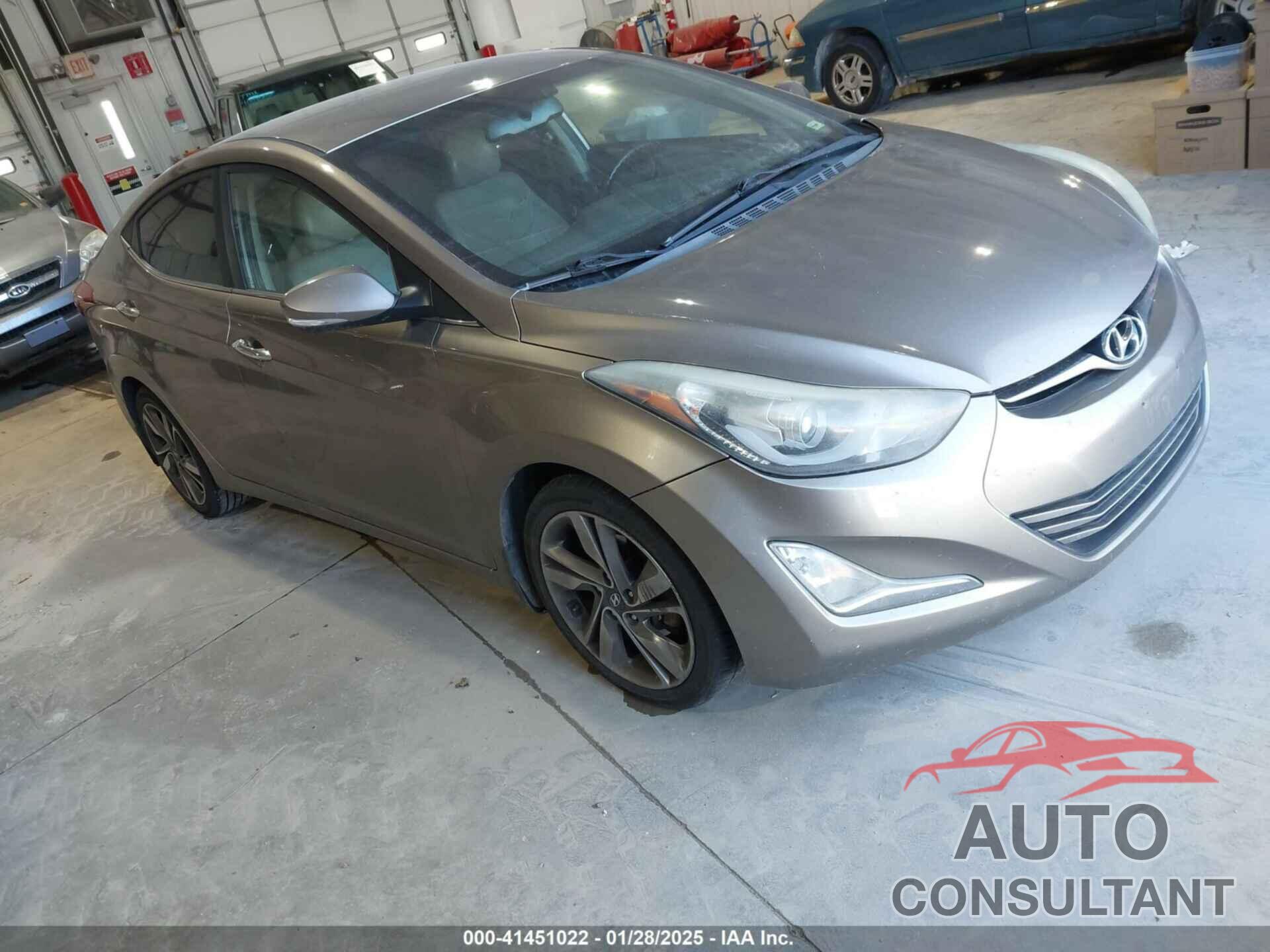 HYUNDAI ELANTRA 2014 - 5NPDH4AE1EH518639