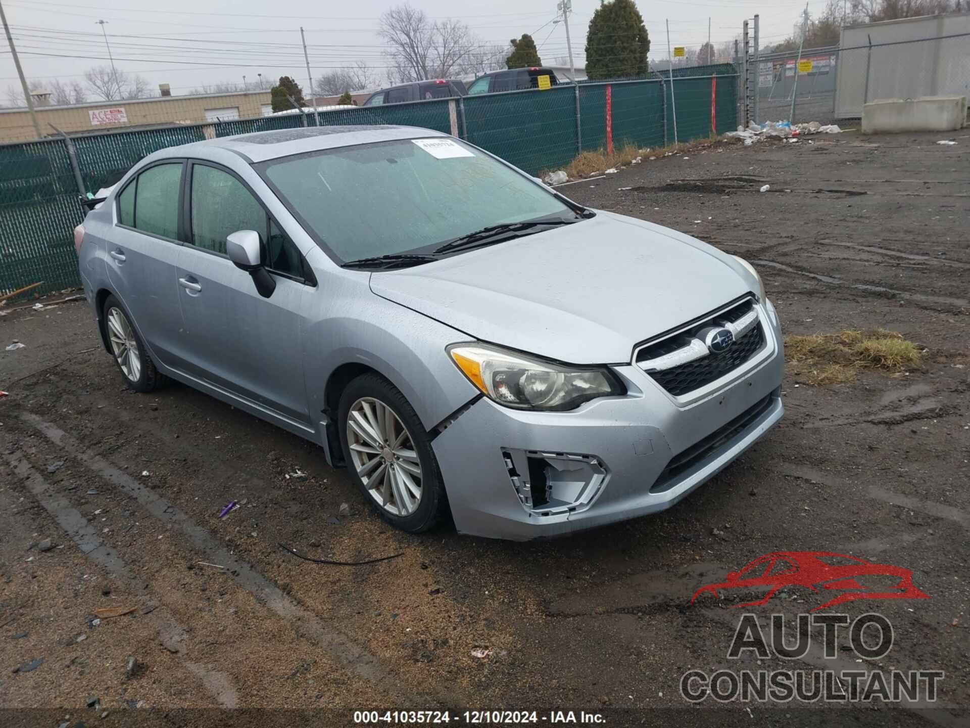 SUBARU IMPREZA 2012 - JF1GJAD61CH015165