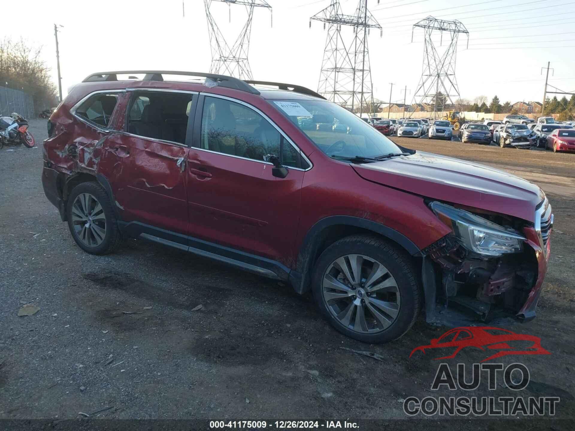 SUBARU ASCENT 2019 - 4S4WMALD8K3404874
