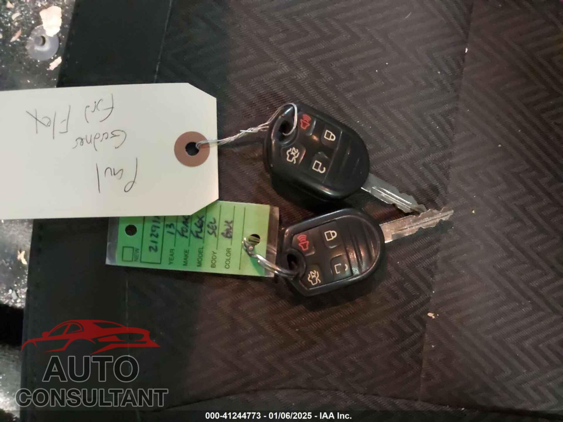 FORD FLEX 2013 - 2FMGK5C80DBD35721