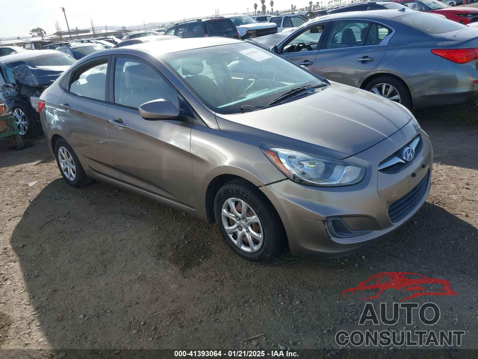 HYUNDAI ACCENT 2013 - KMHCT4AE1DU542997