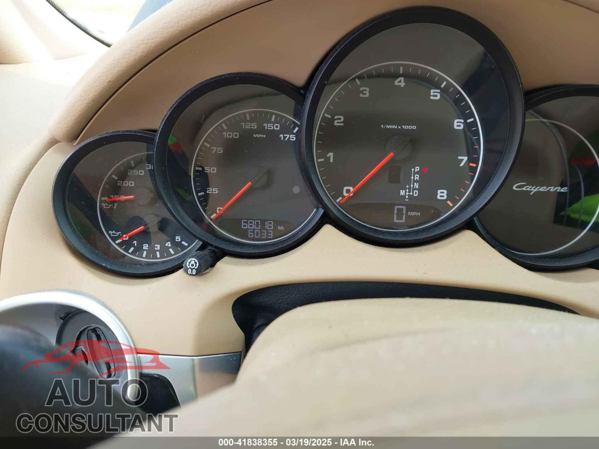 PORSCHE CAYENNE 2013 - WP1AA2A21DLA07832