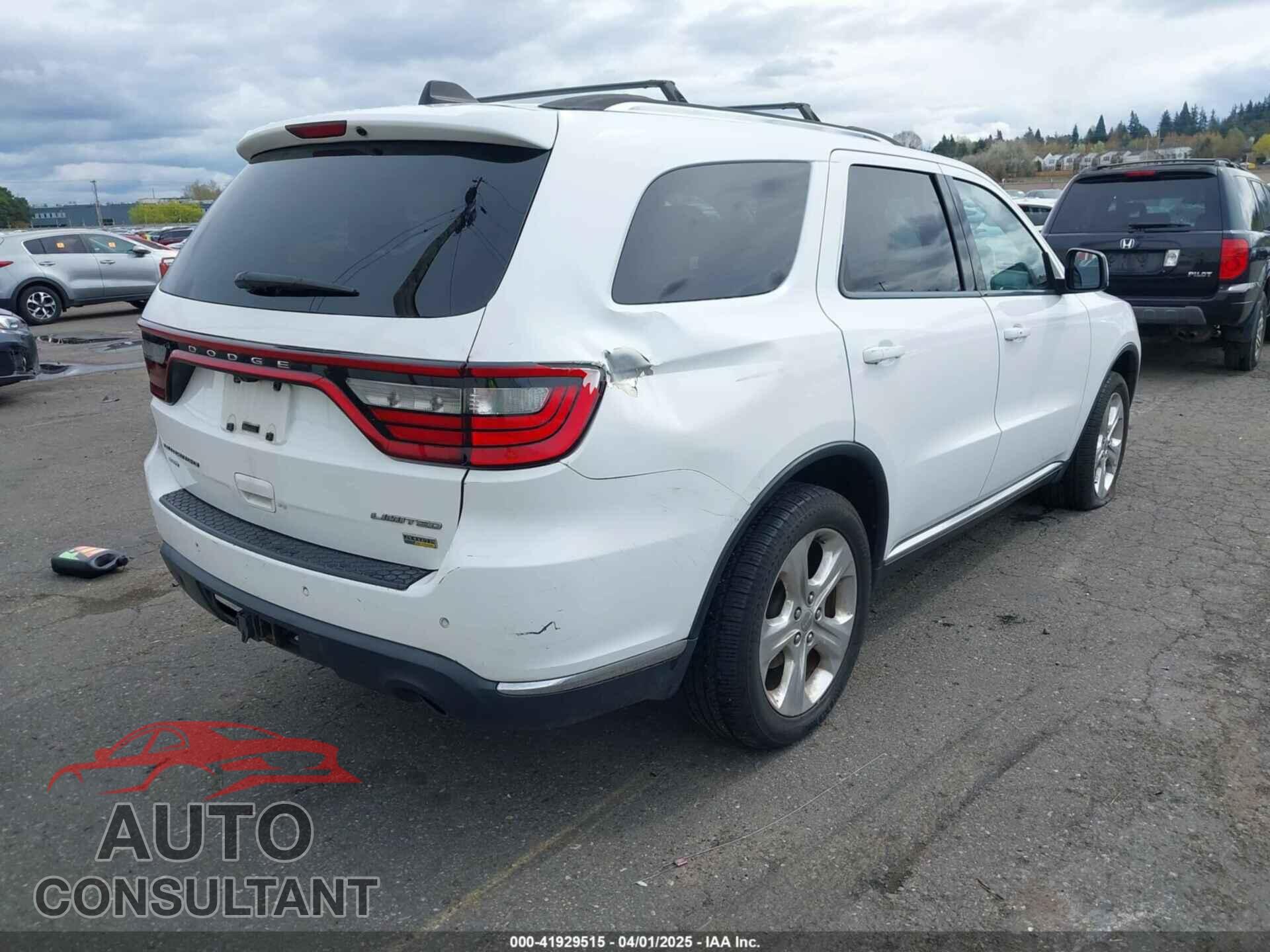 DODGE DURANGO 2015 - 1C4RDJDG2FC863950