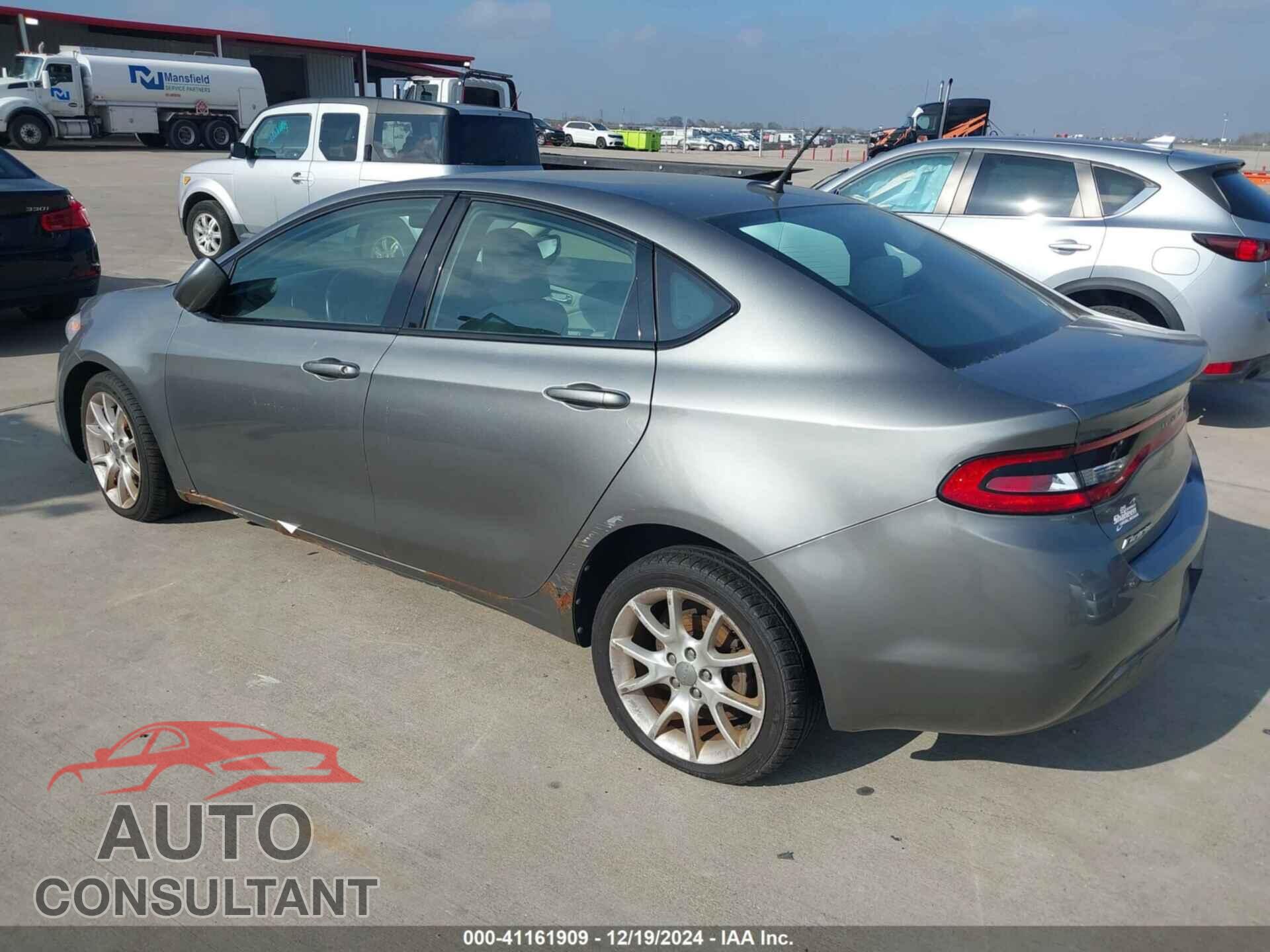 DODGE DART 2013 - 1C3CDFBA7DD707724