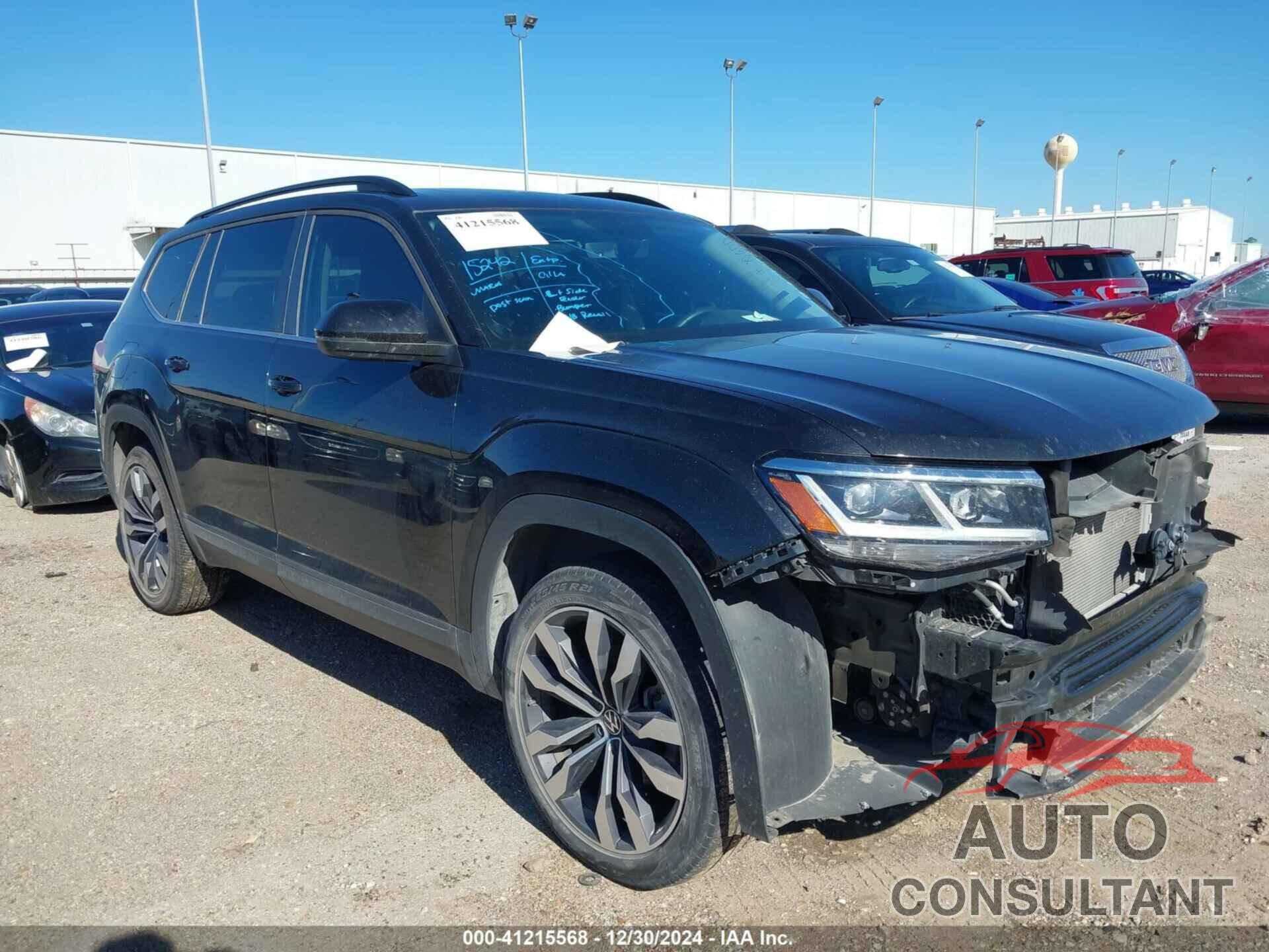 VOLKSWAGEN ATLAS 2022 - 1V2KR2CA4NC557772