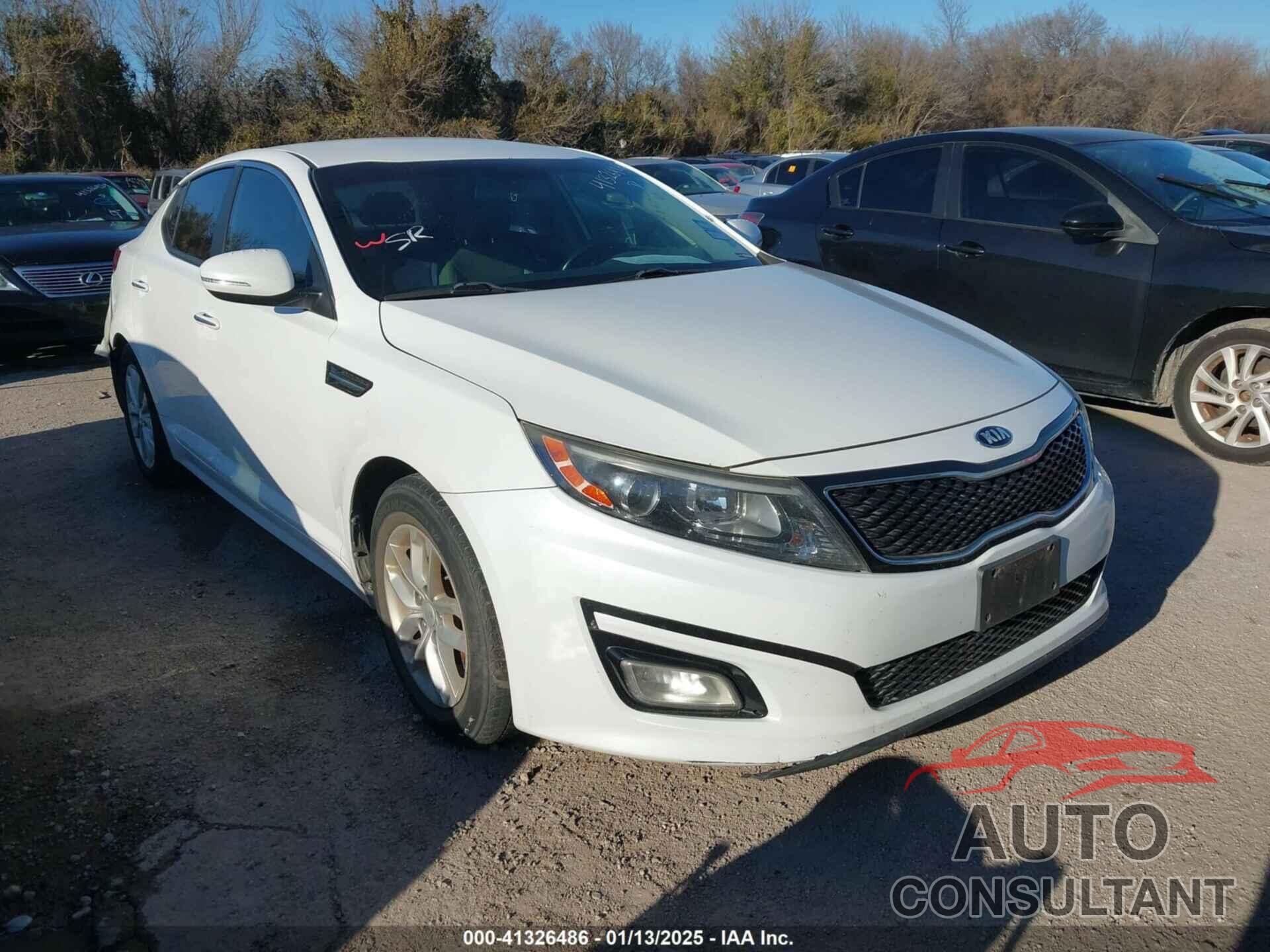 KIA OPTIMA 2015 - 5XXGN4A76FG495685