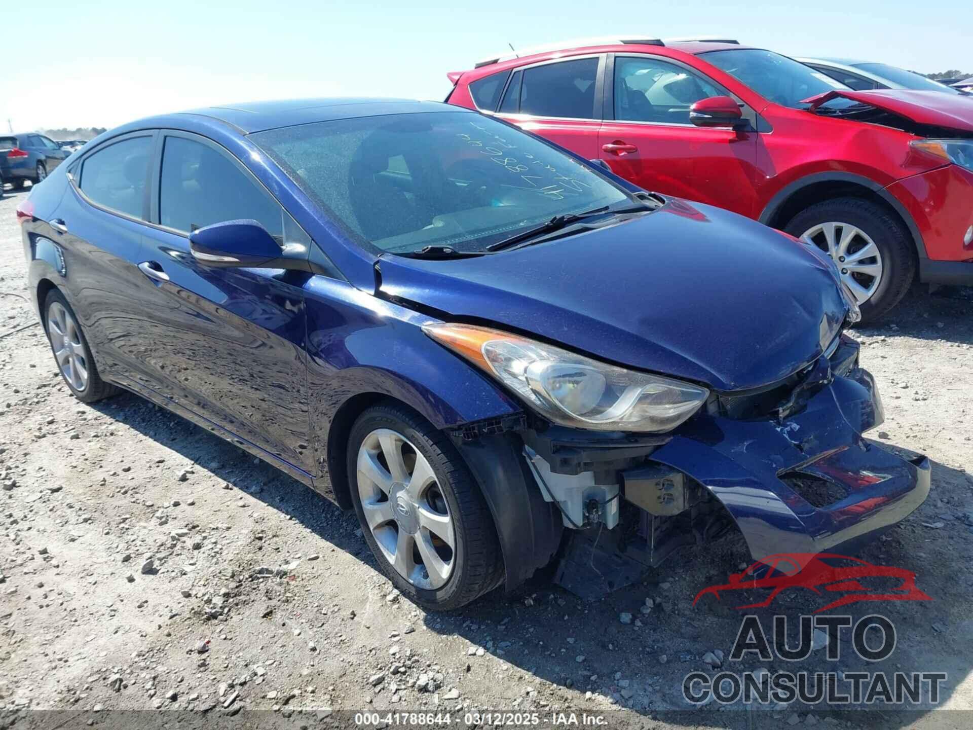 HYUNDAI ELANTRA 2013 - 5NPDH4AE8DH315018