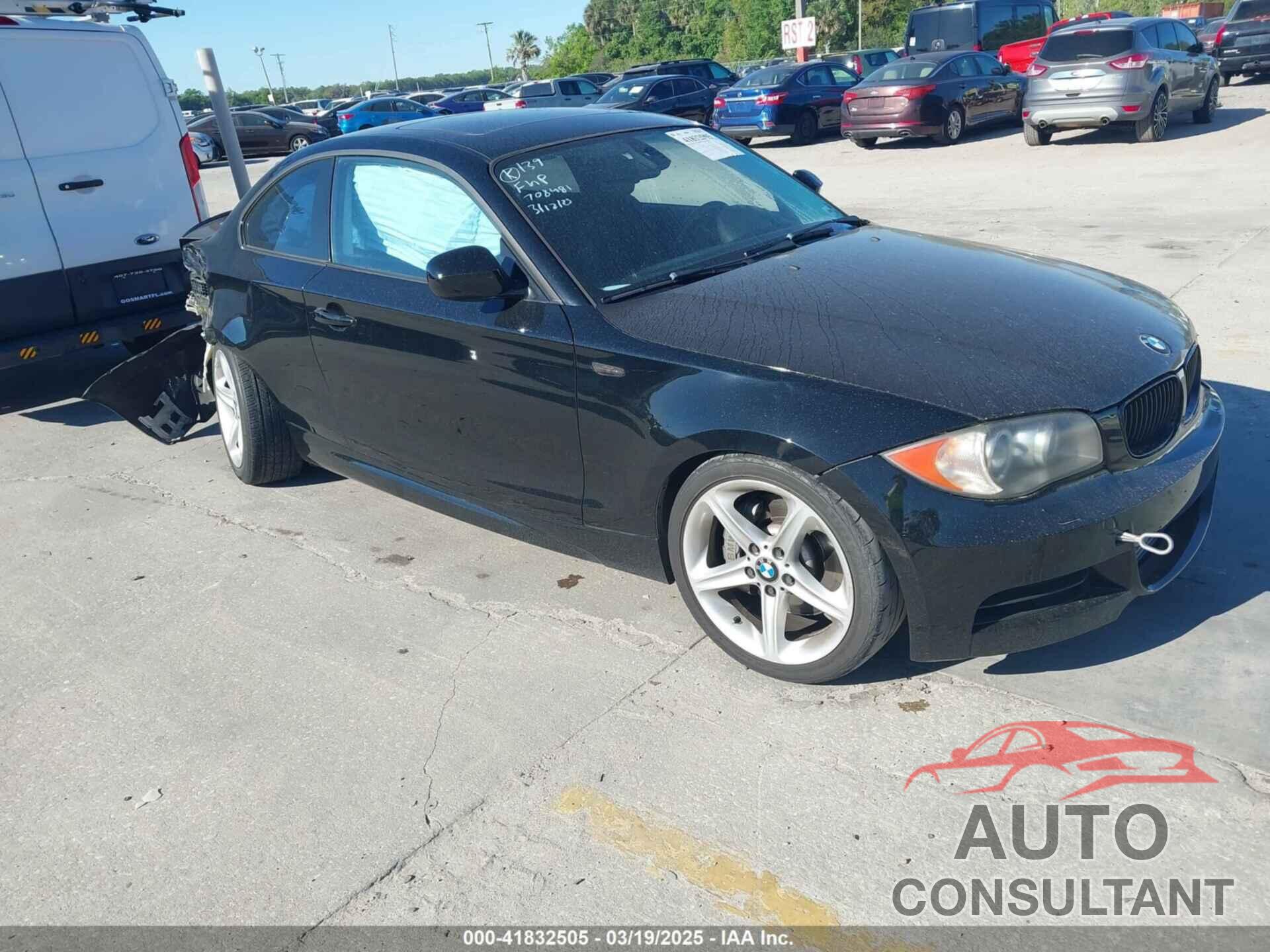 BMW 135I 2011 - WBAUC9C54BVM10338
