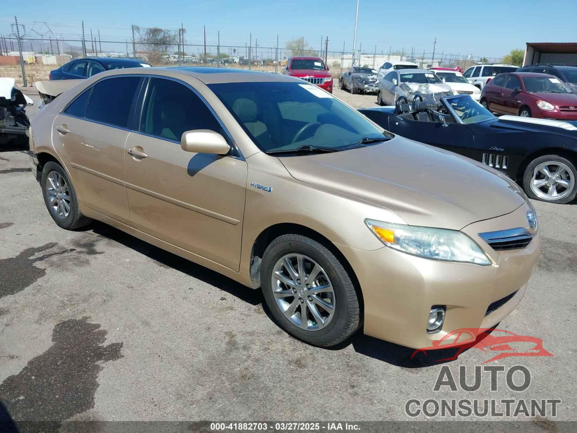 TOYOTA CAMRY HYBRID 2010 - 4T1BB3EK7AU120379