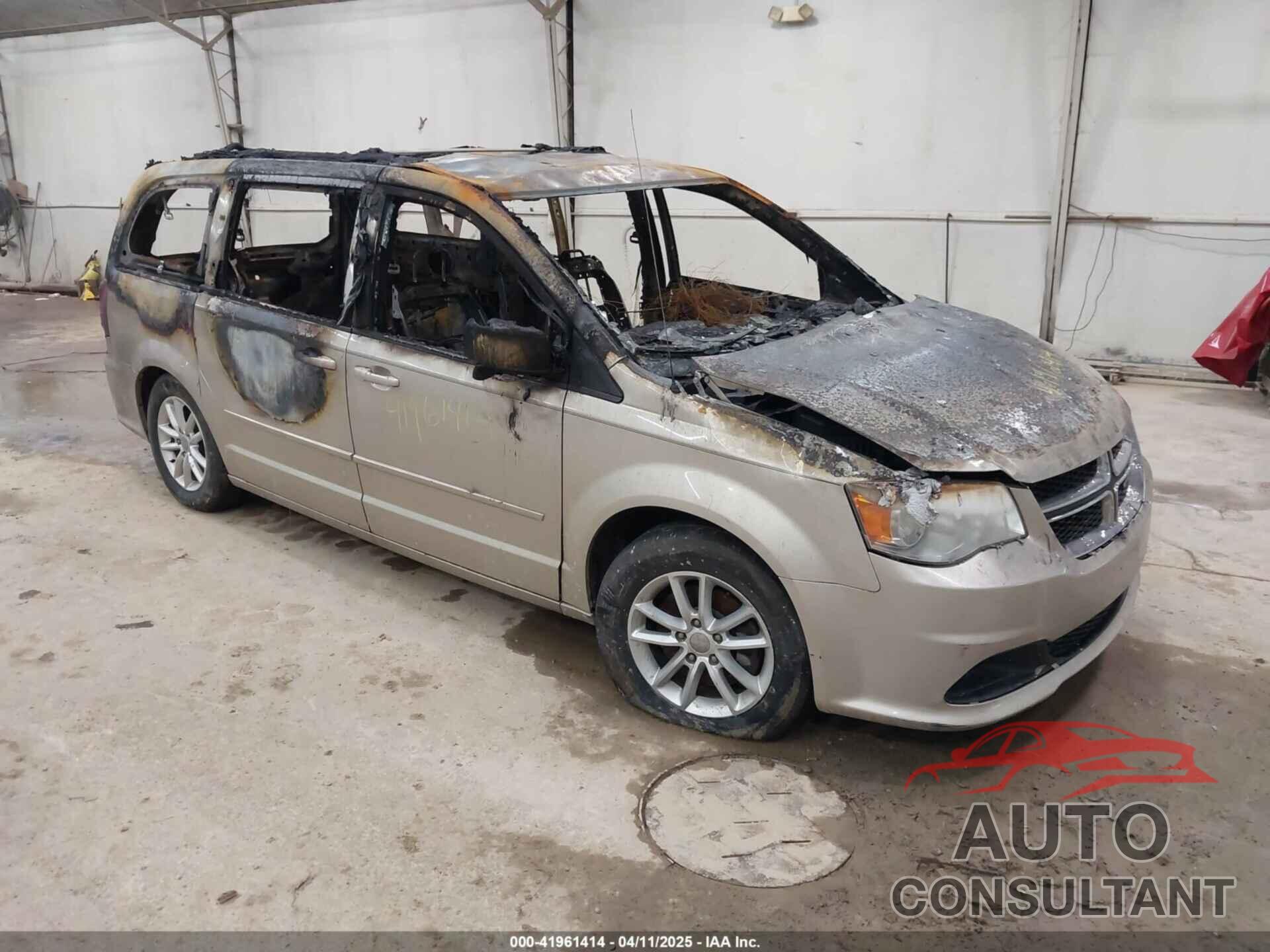 DODGE GRAND CARAVAN 2014 - 2C4RDGCG7ER205308