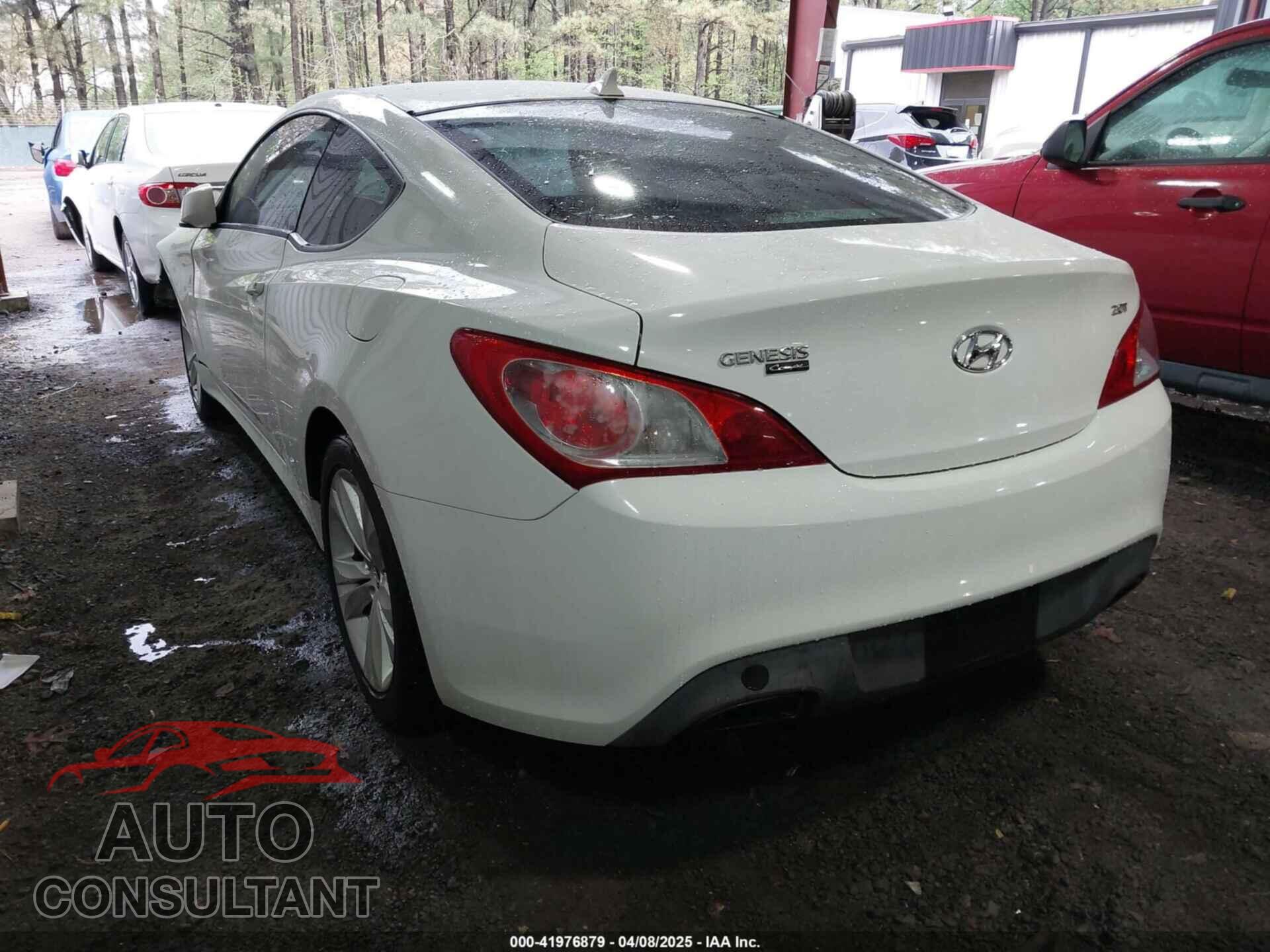 HYUNDAI GENESIS 2012 - KMHHT6KD0CU074363