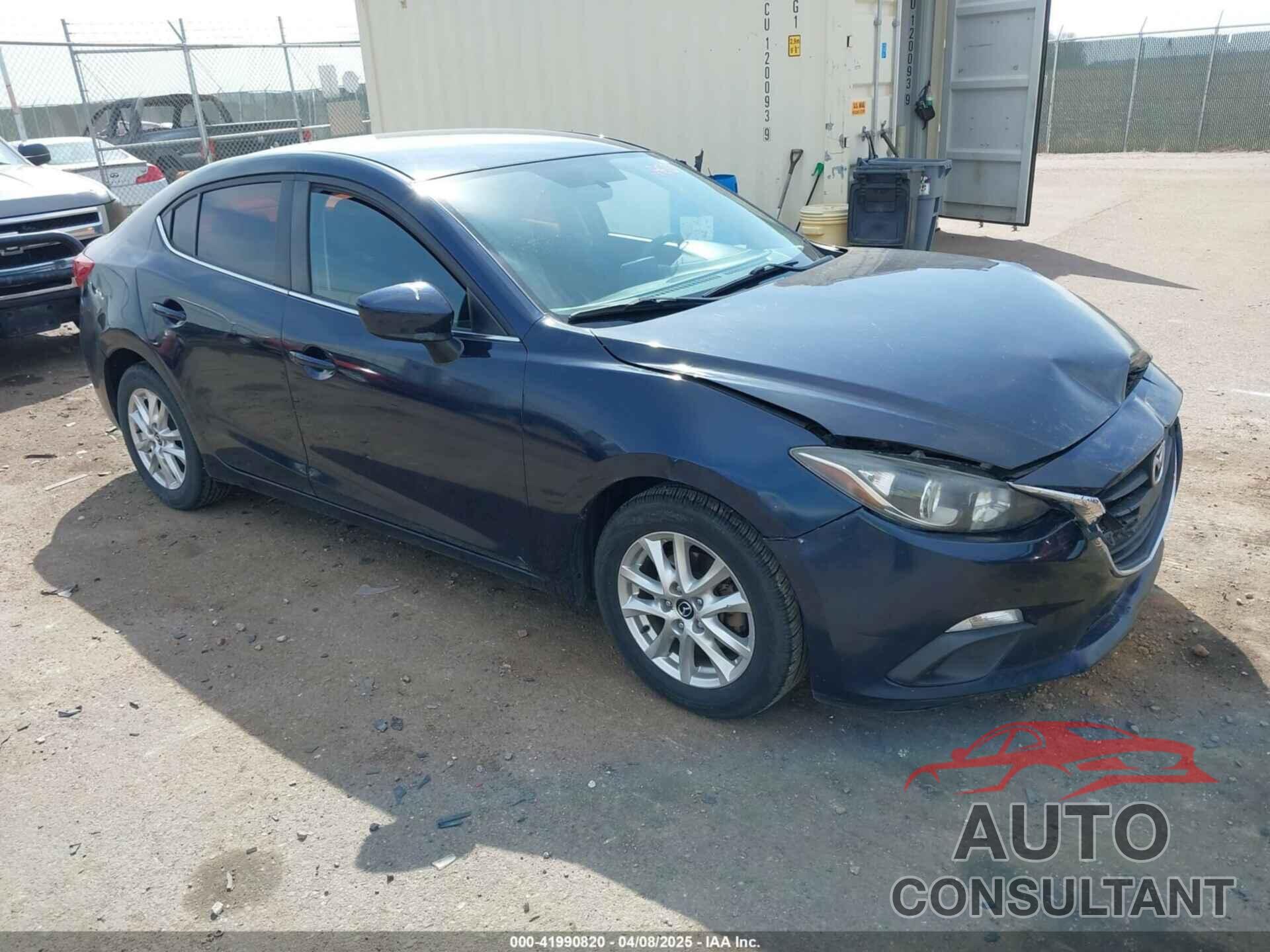 MAZDA MAZDA3 2016 - JM1BM1U77G1338493