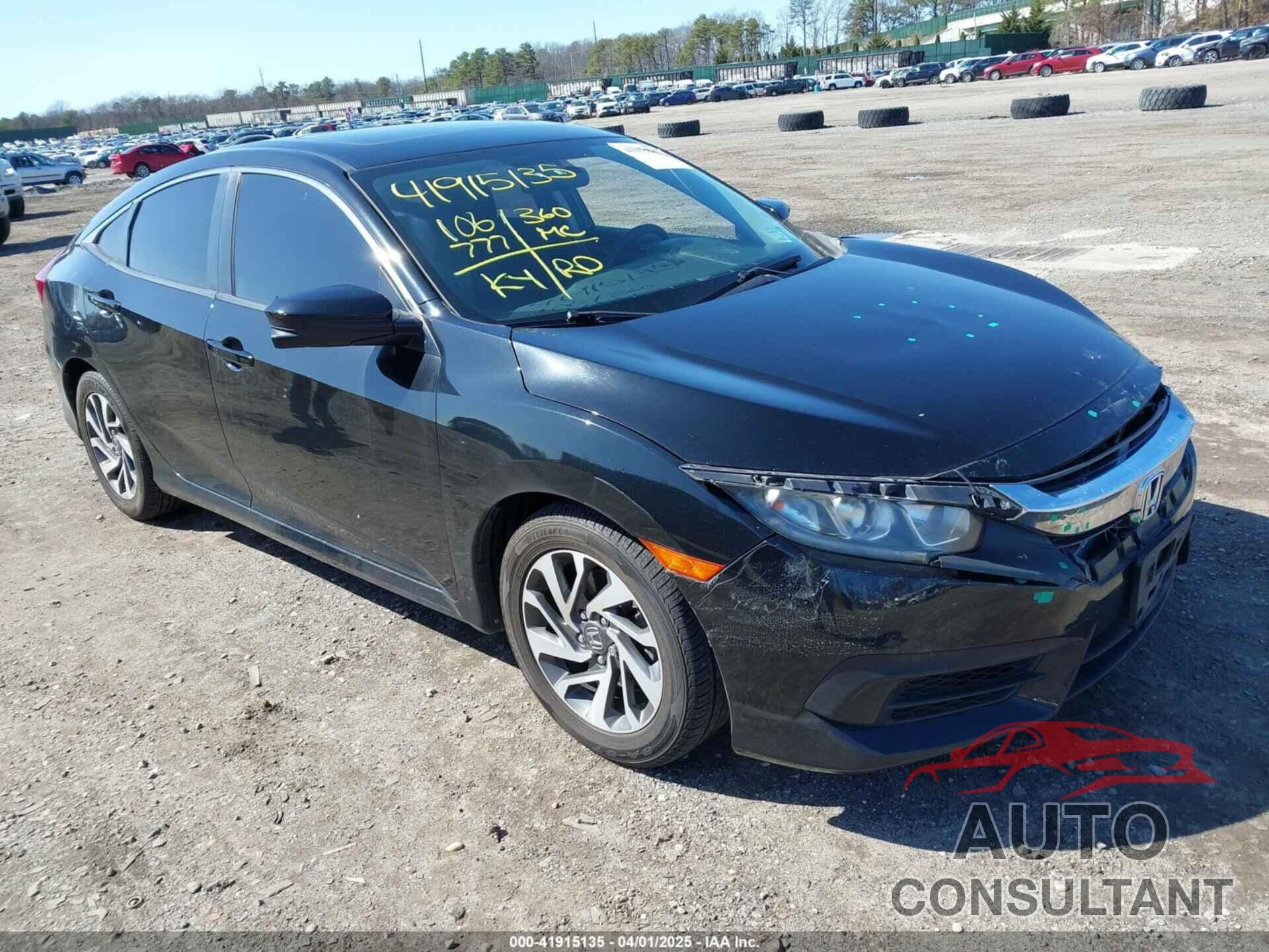 HONDA CIVIC 2016 - 2HGFC2F76GH510507