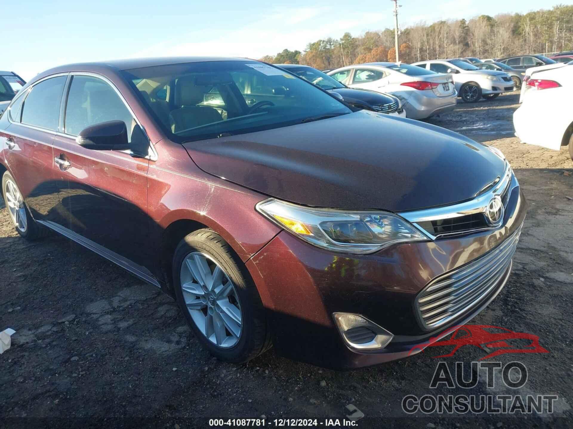 TOYOTA AVALON 2013 - 4T1BK1EB2DU029853