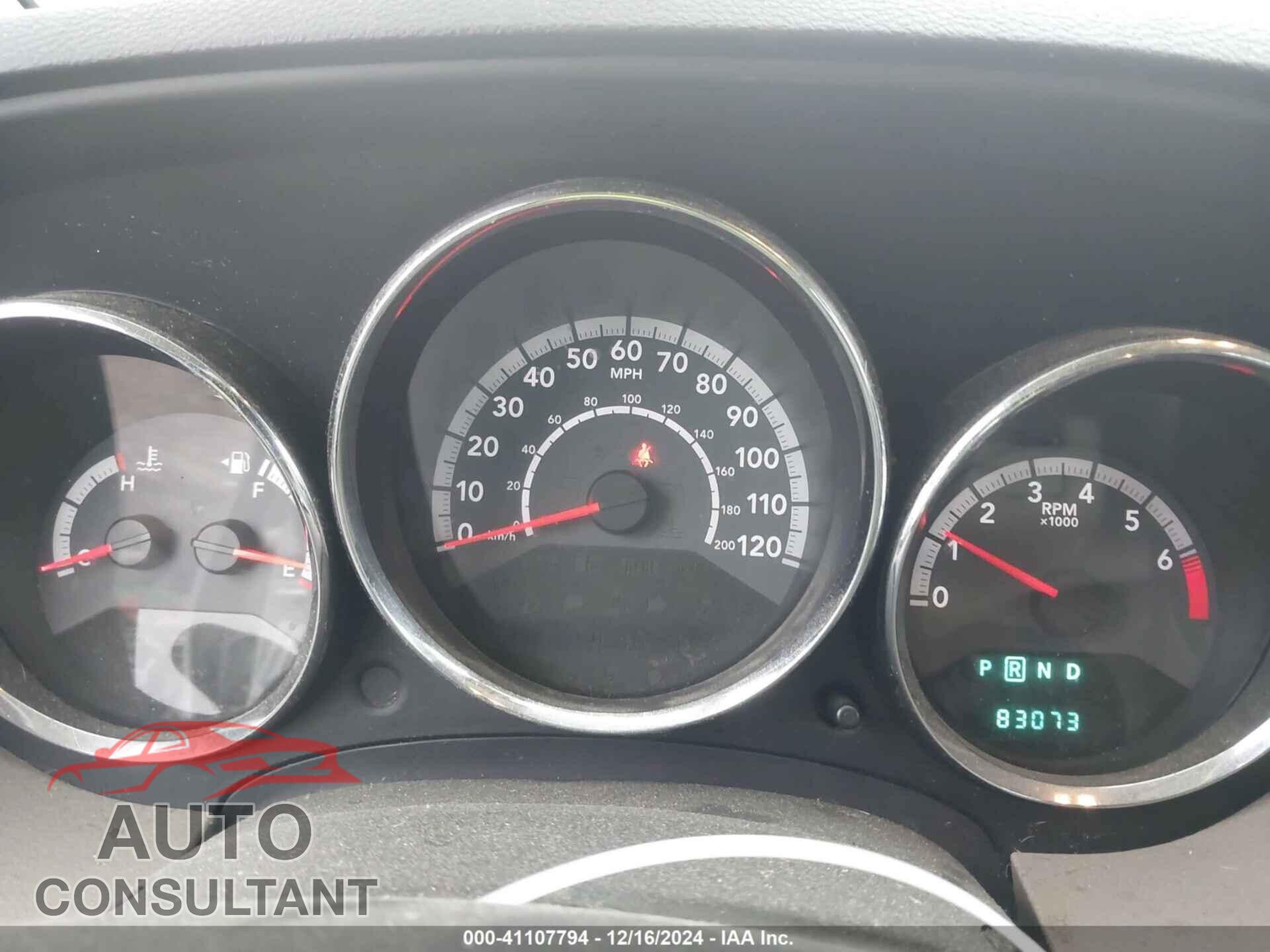 DODGE CALIBER 2012 - 1C3CDWDA8CD535005