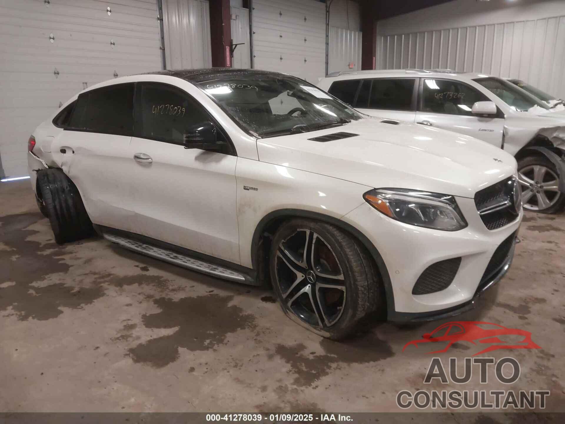 MERCEDES-BENZ AMG GLE 43 COUPE 2018 - 4JGED6EB5JA122951