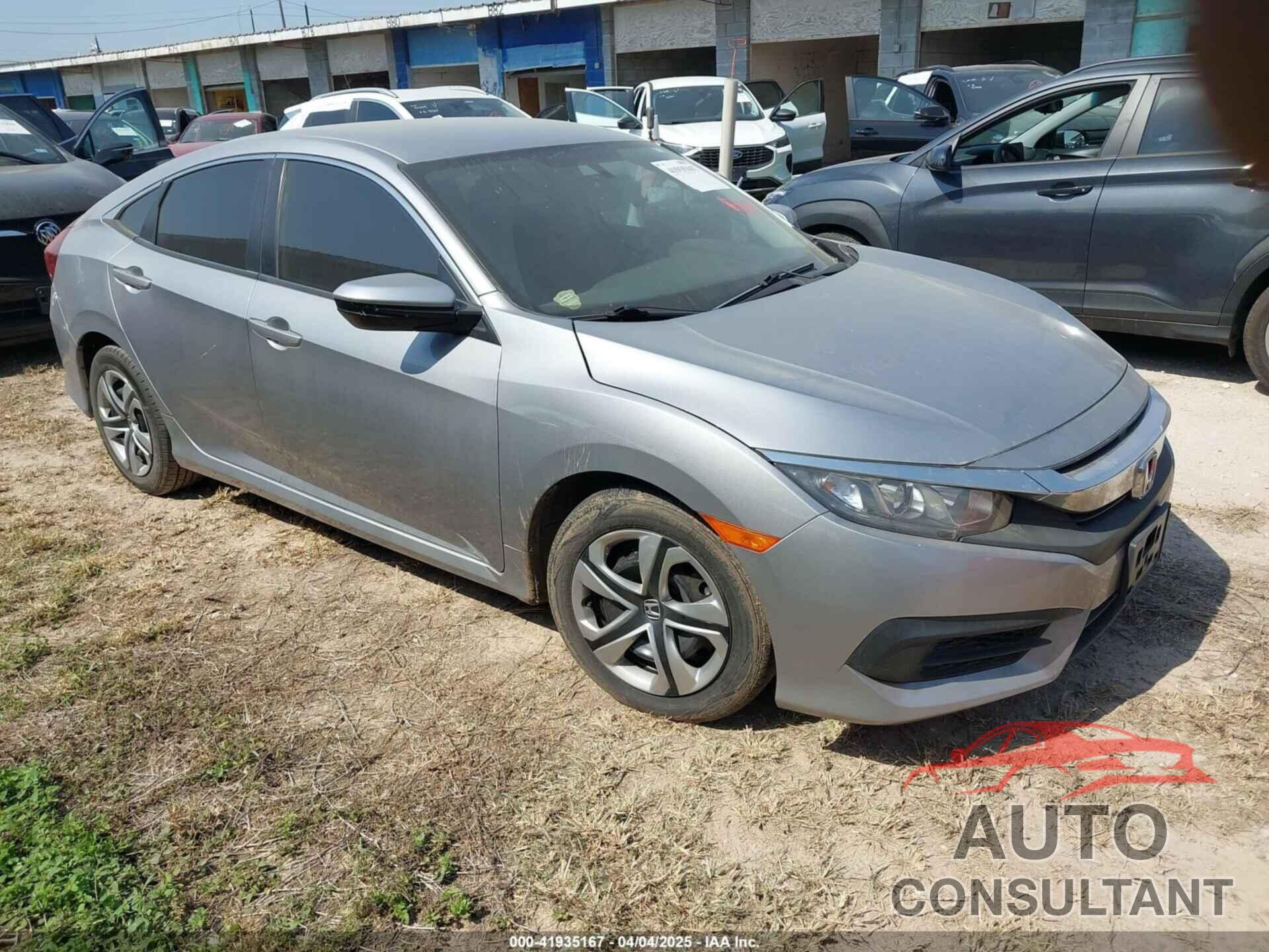 HONDA CIVIC 2016 - 19XFC2F58GE216499