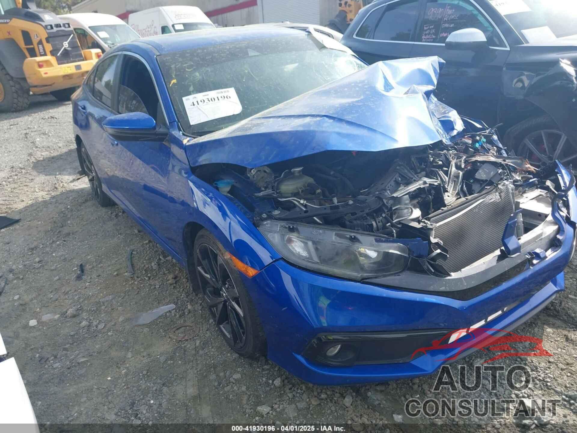 HONDA CIVIC 2019 - 19XFC2F84KE047228