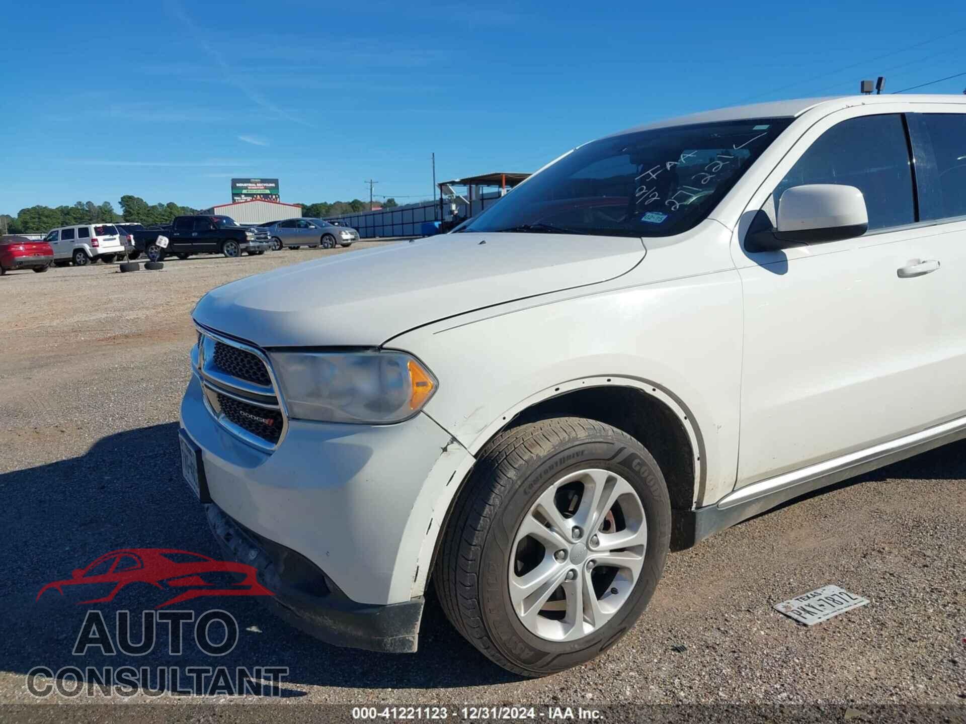 DODGE DURANGO 2012 - 1C4RDHAG8CC271221