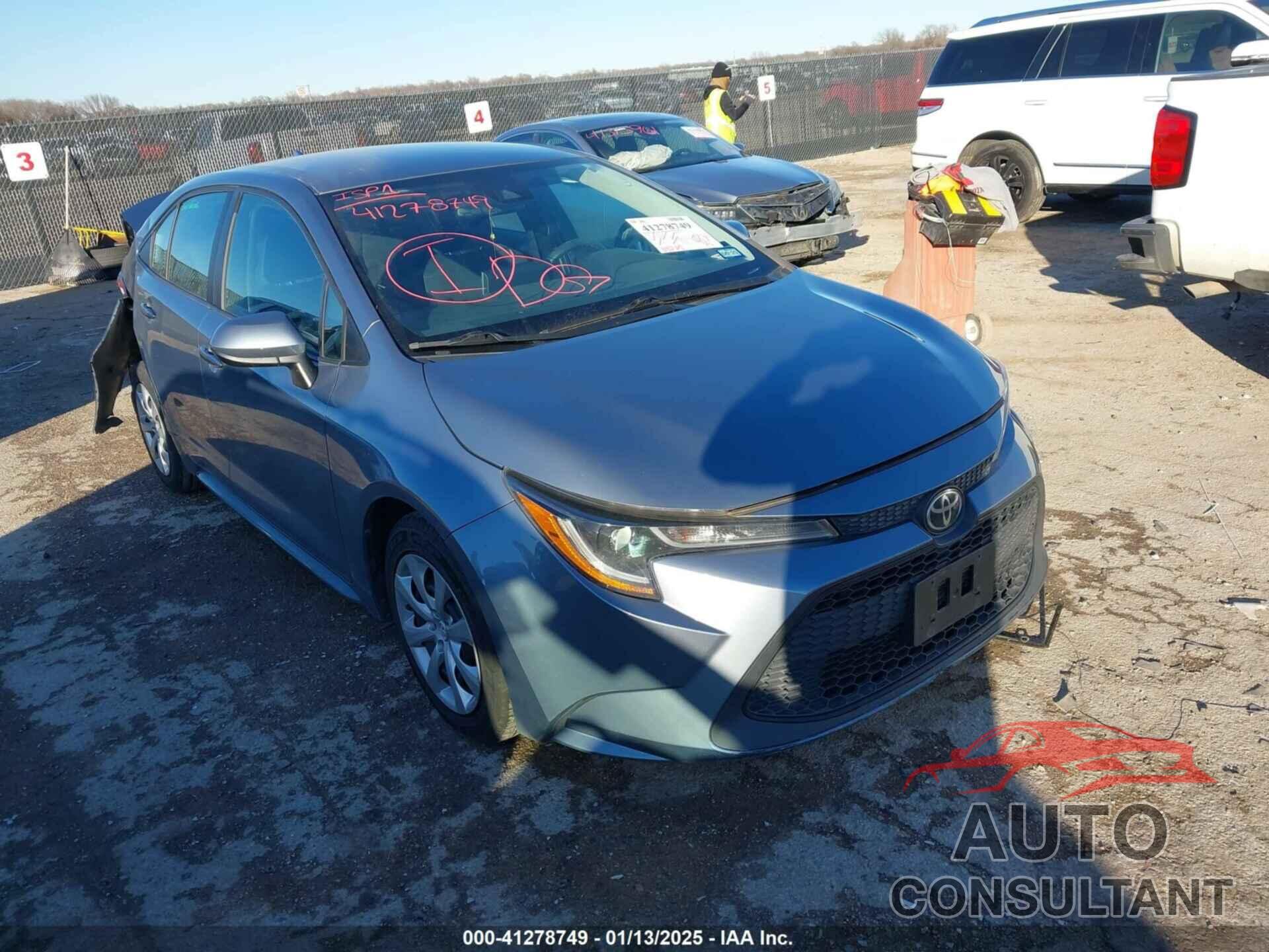 TOYOTA COROLLA 2020 - 5YFEPRAE2LP096627