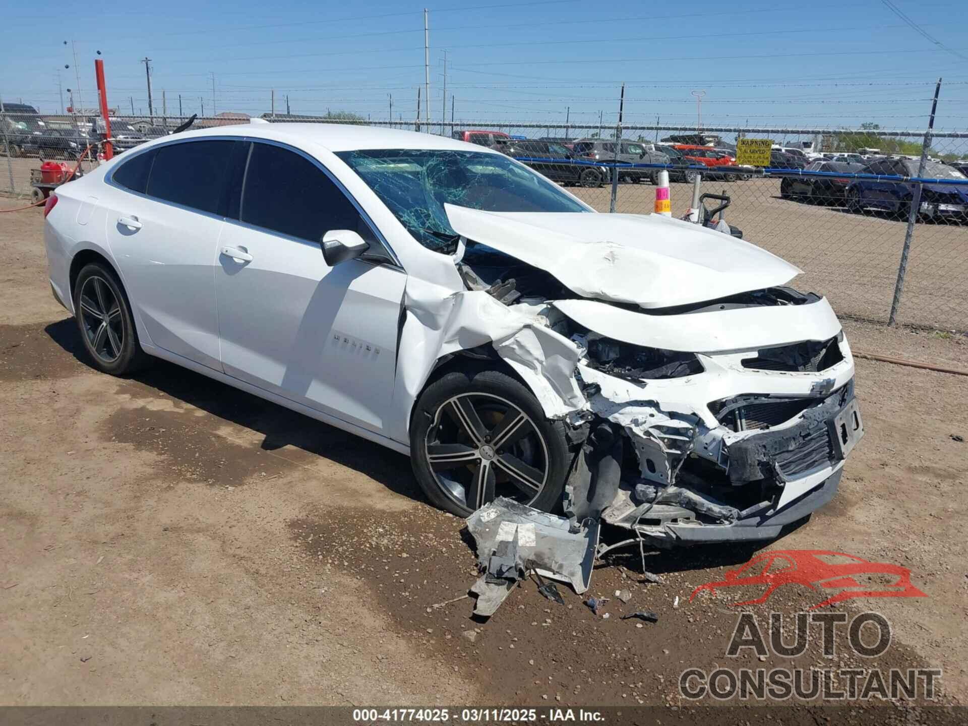 CHEVROLET MALIBU 2018 - 1G1ZD5ST5JF107956