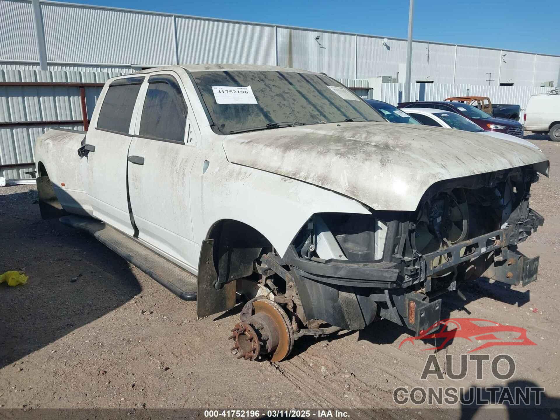 DODGE RAM 3500 2011 - 3D73Y4CL0BG529763