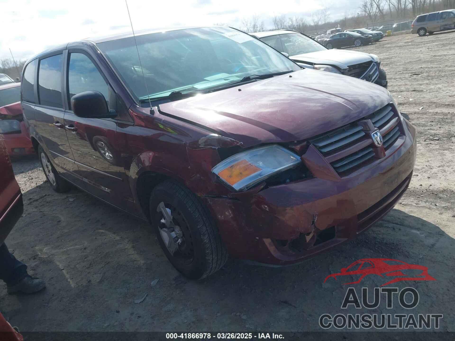 DODGE GRAND CARAVAN 2009 - 2D8HN44EX9R633174