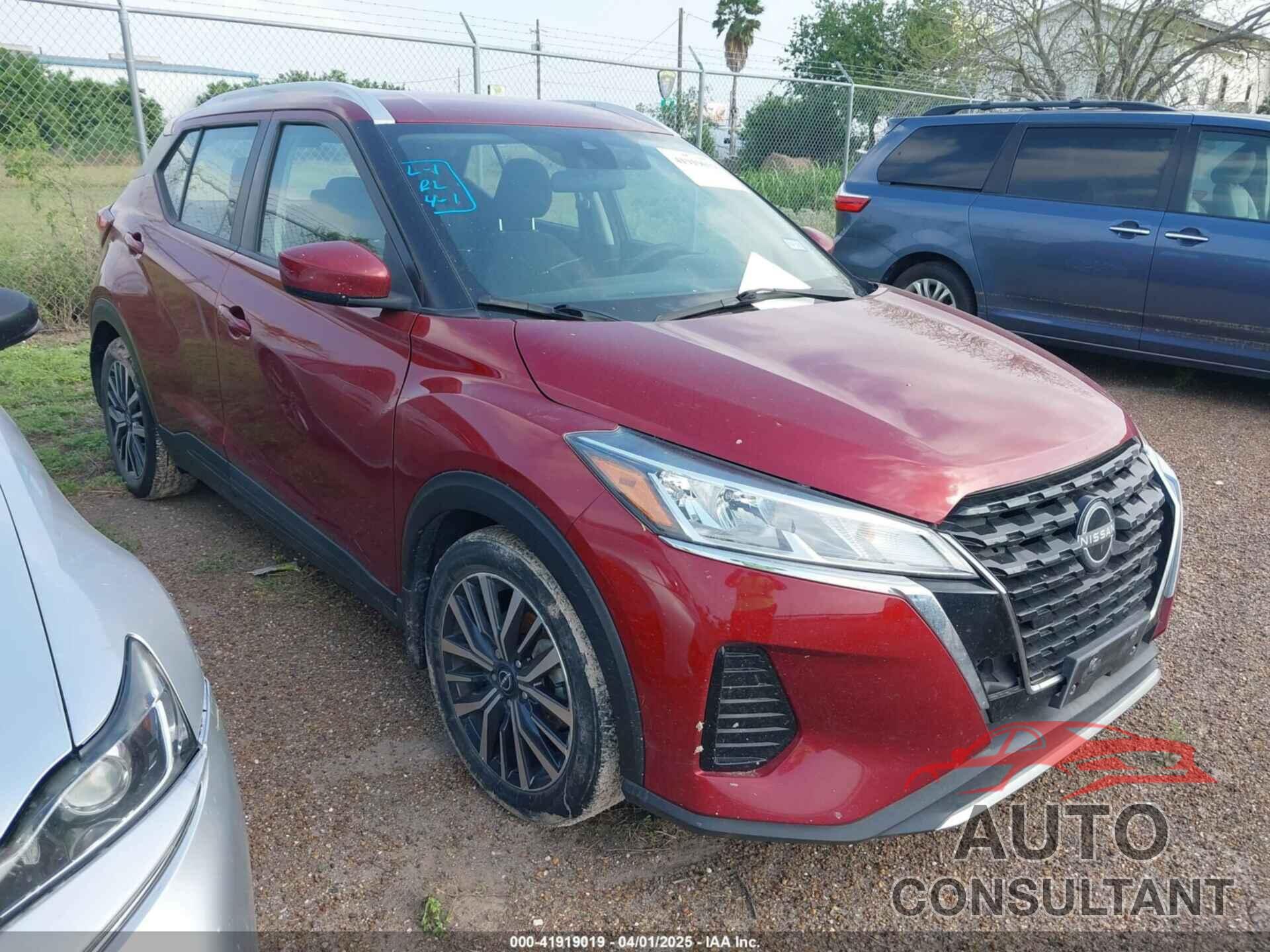 NISSAN KICKS 2022 - 3N1CP5CVXNL478677
