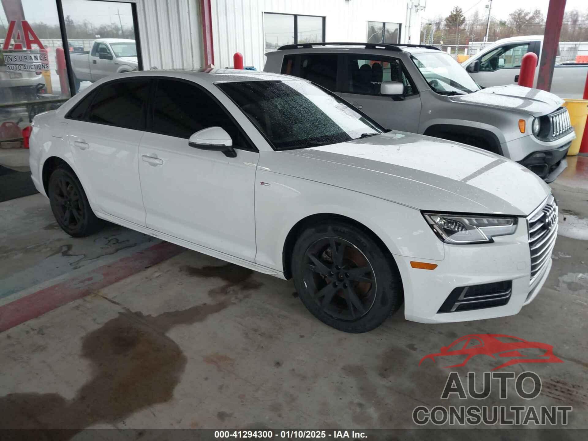 AUDI A4 2018 - WAUKMAF42JA154585