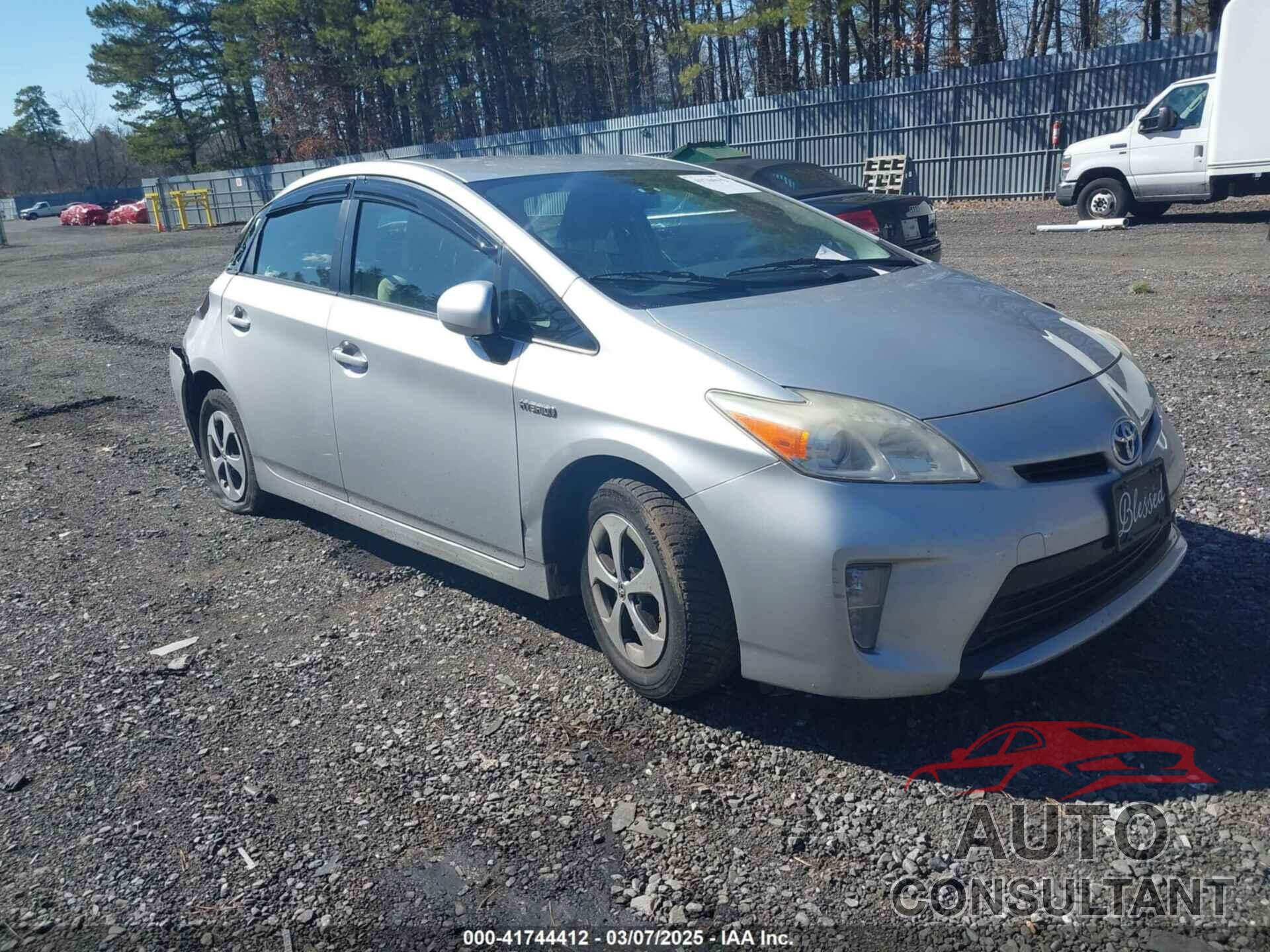 TOYOTA PRIUS 2013 - JTDKN3DUXD5692270