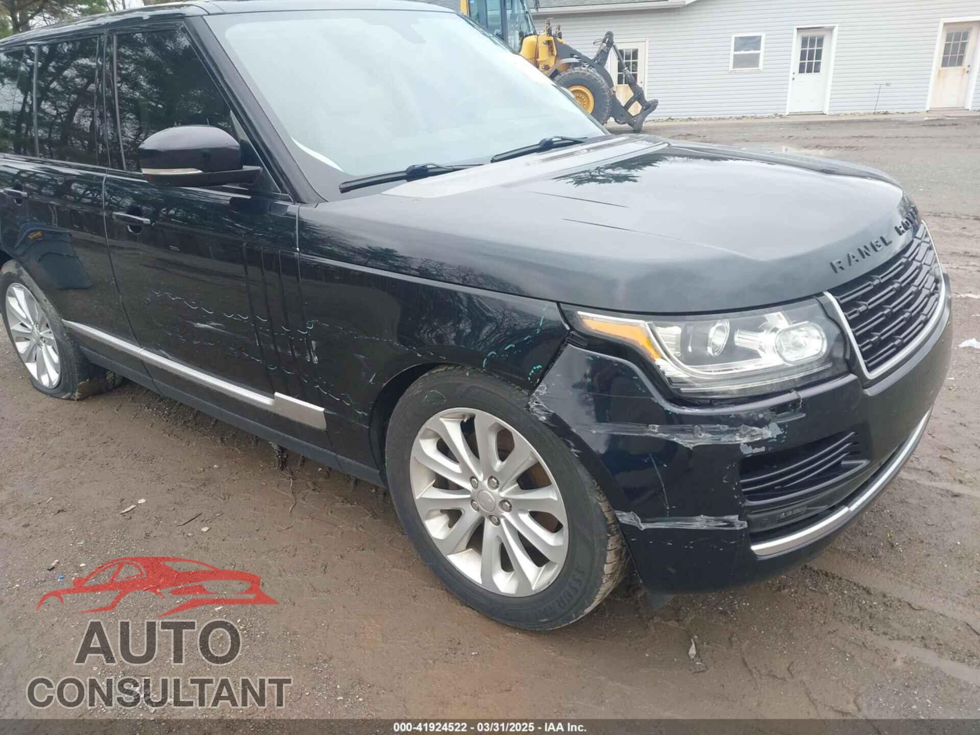 LAND ROVER RANGE ROVER 2015 - SALGS2VF8FA206003