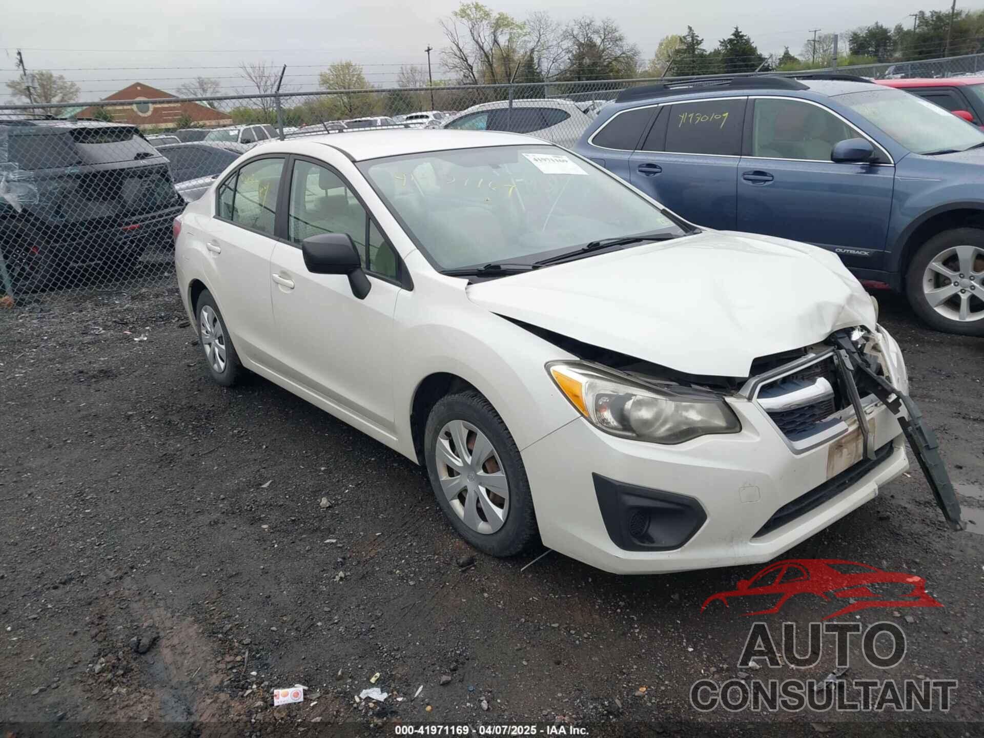 SUBARU IMPREZA 2012 - JF1GJAA68CG010300