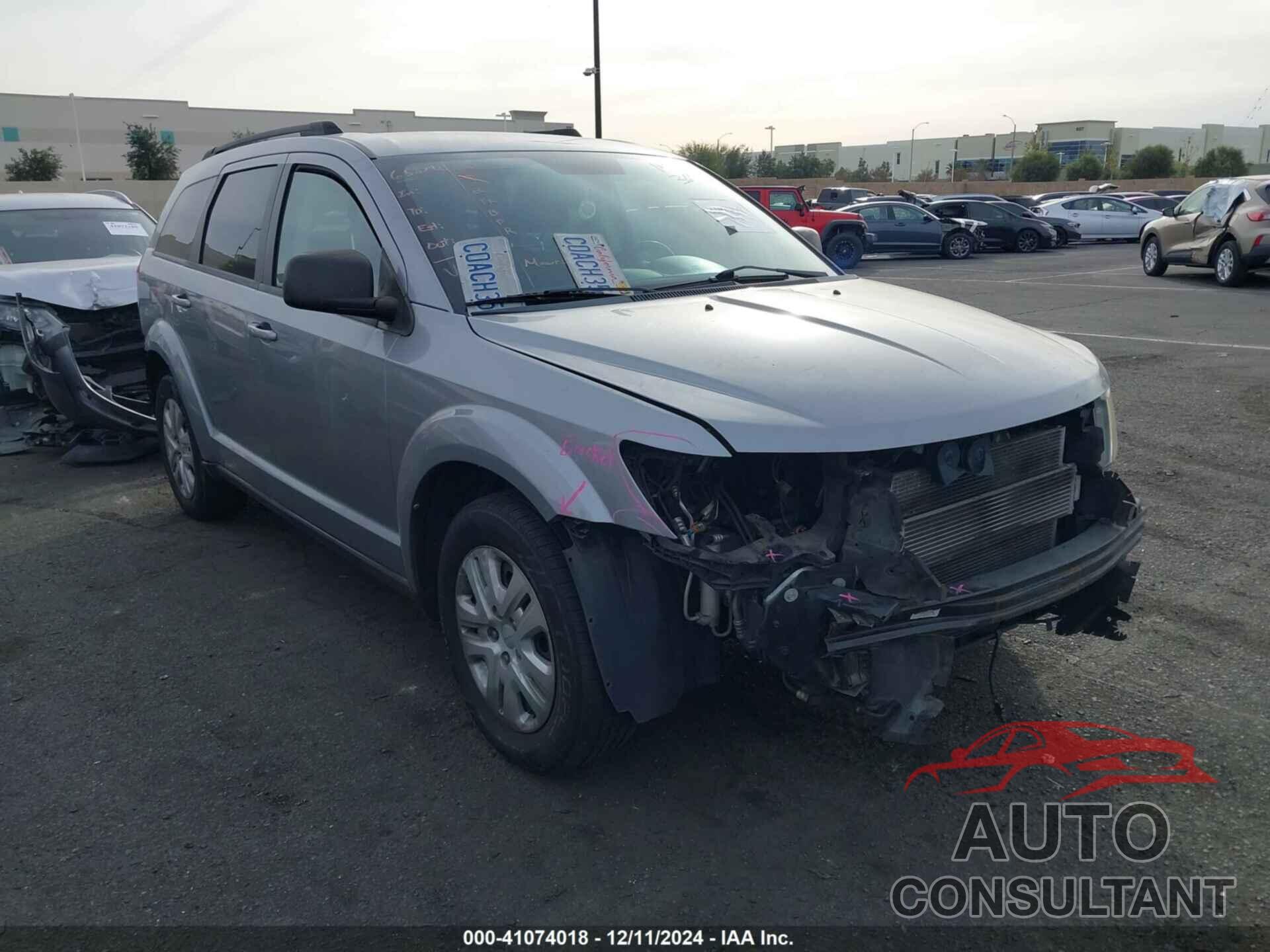 DODGE JOURNEY 2016 - 3C4PDCAB7GT239644