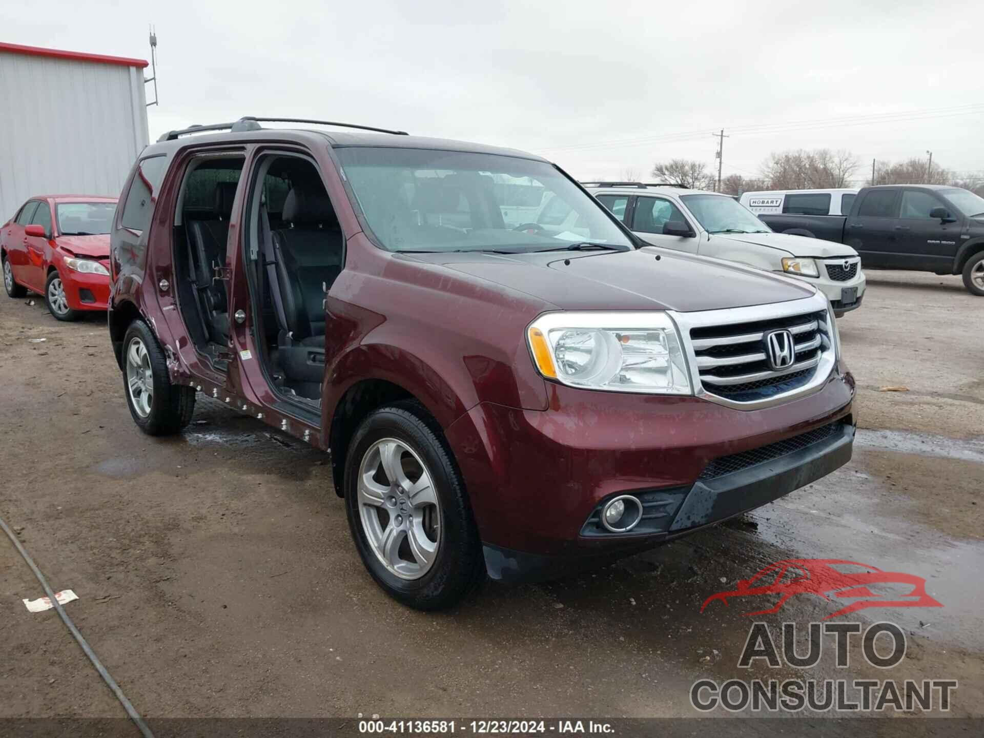 HONDA PILOT 2012 - 5FNYF4H58CB071431