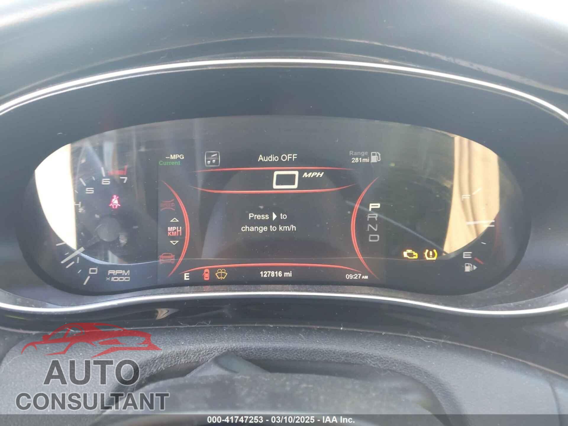 DODGE DART 2013 - 1C3CDFCA5DD132697