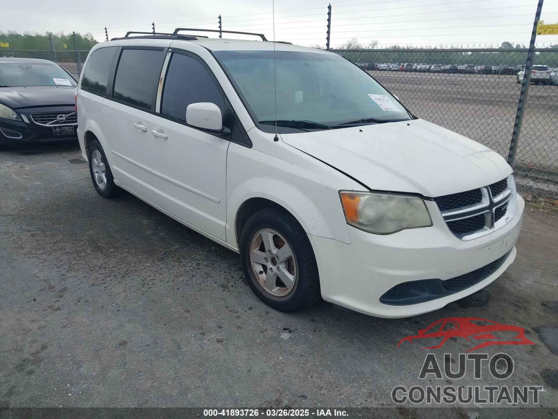 DODGE GRAND CARAVAN 2012 - 2C4RDGCG1CR173243