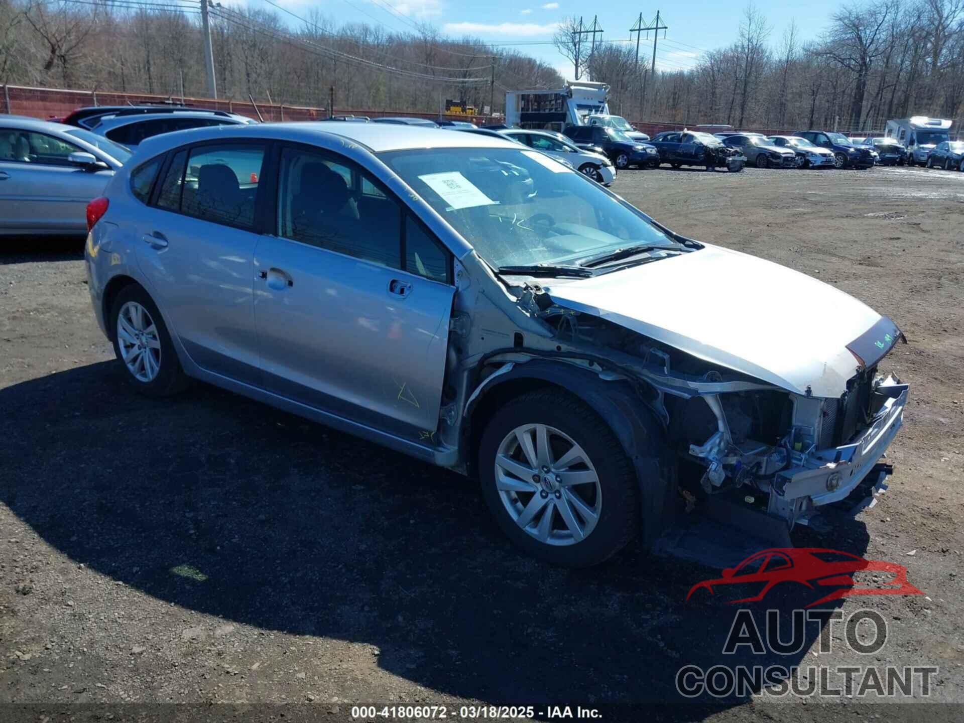 SUBARU IMPREZA 2015 - JF1GPAC6XF8218544