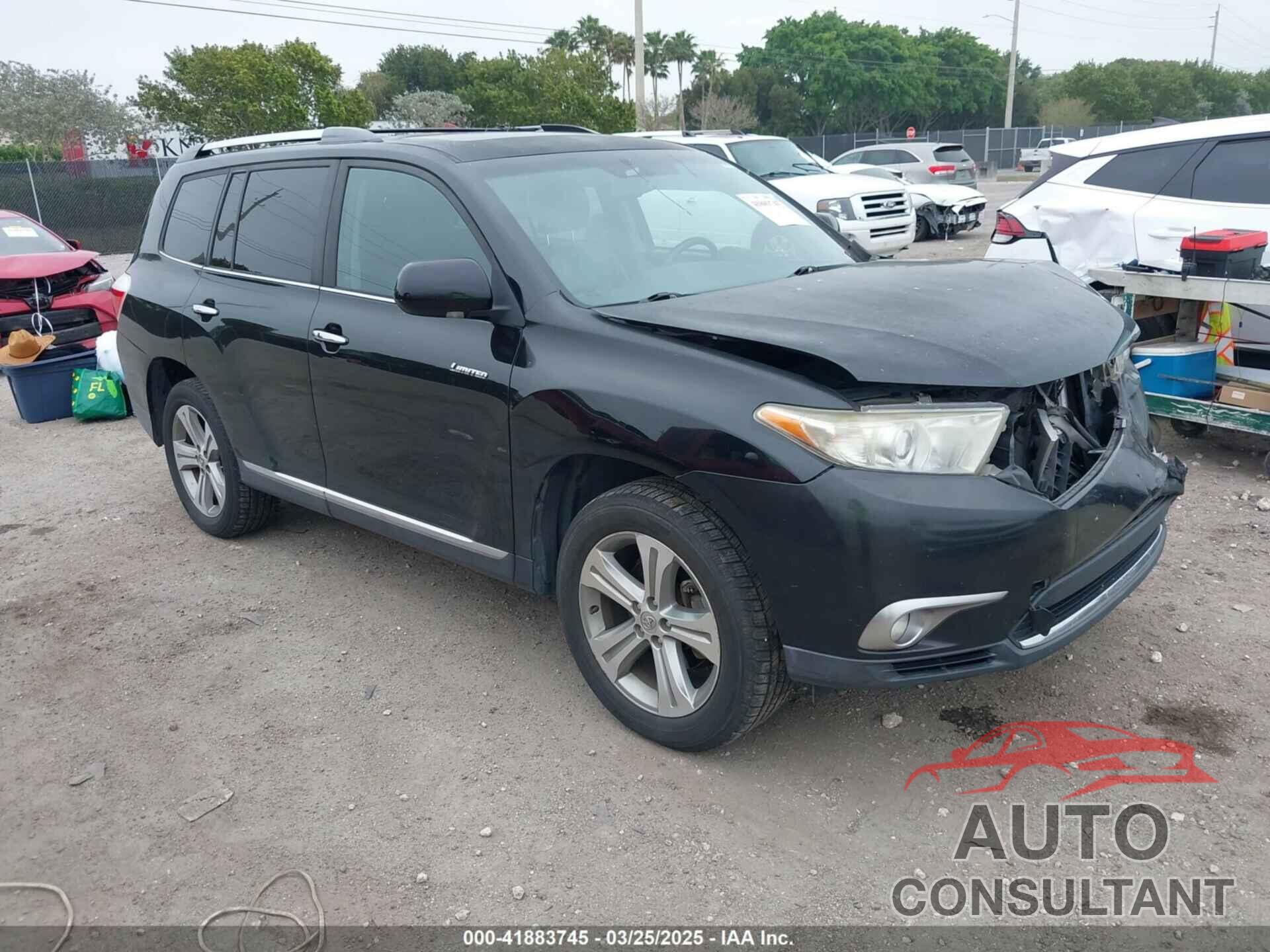 TOYOTA HIGHLANDER 2011 - 5TDDK3EH6BS058562