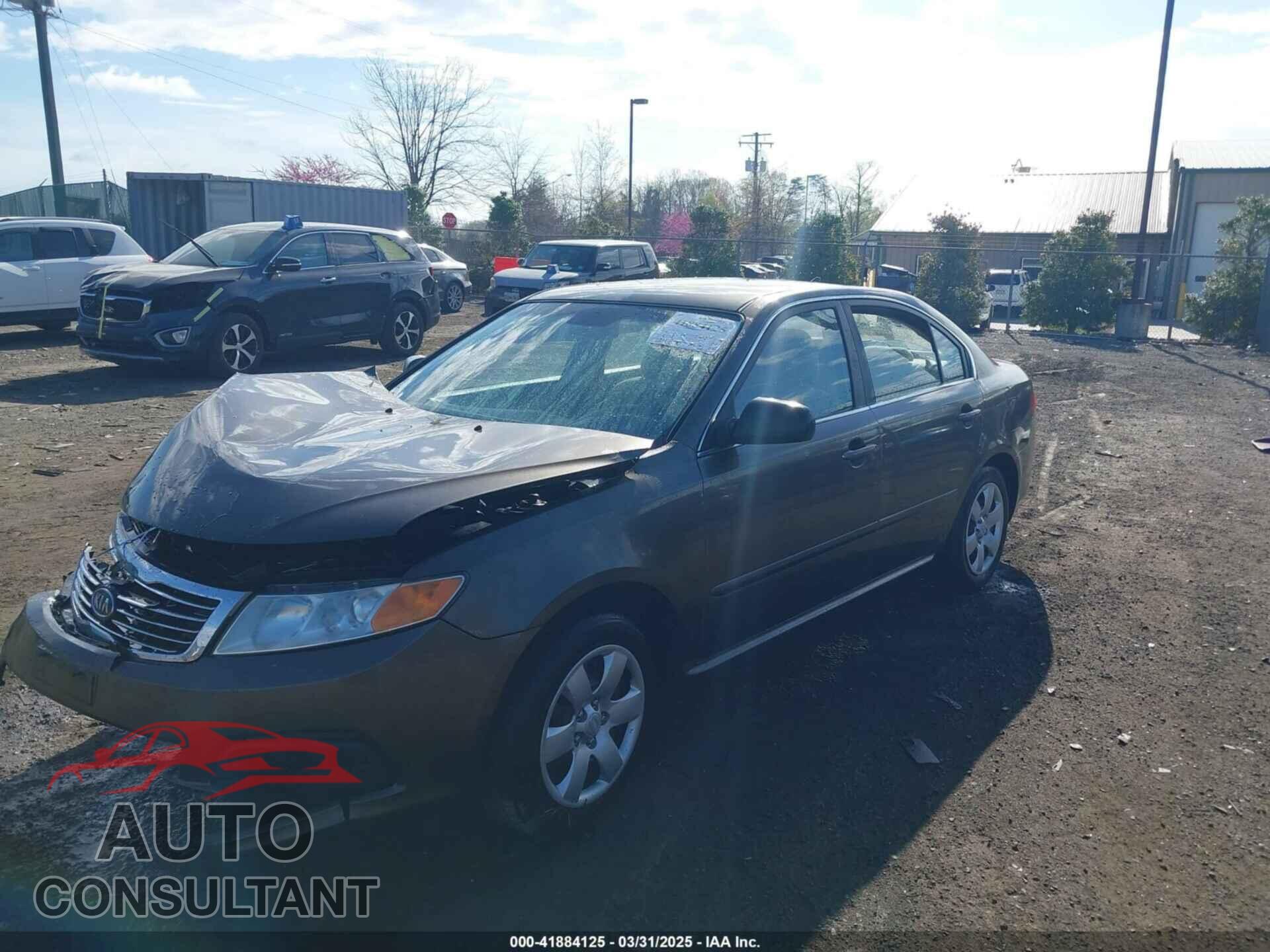 KIA OPTIMA 2009 - KNAGE228695302842