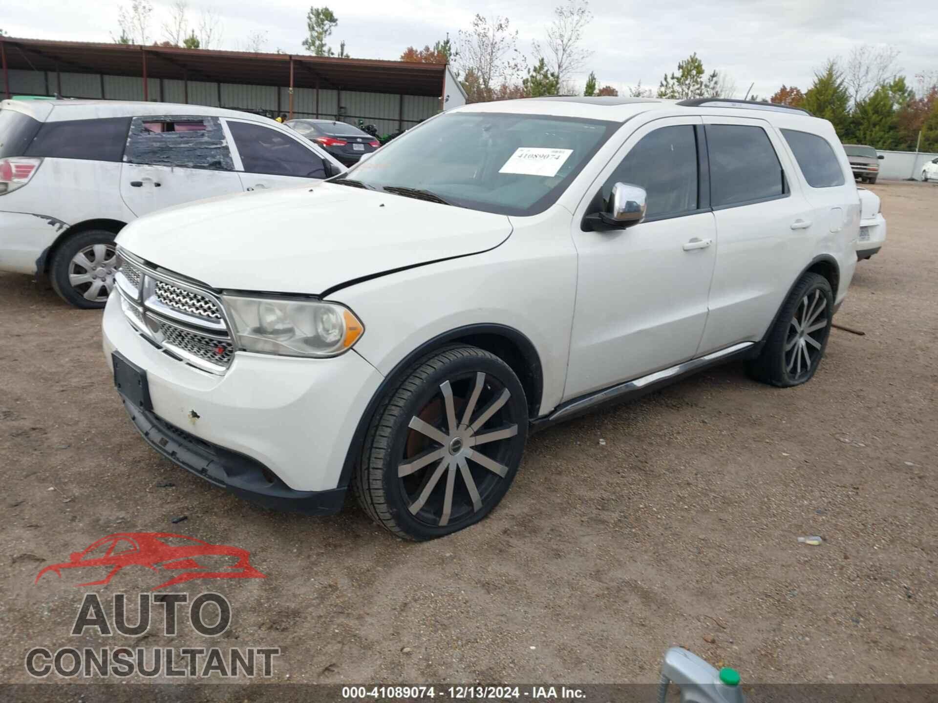 DODGE DURANGO 2012 - 1C4SDHETXCC361284