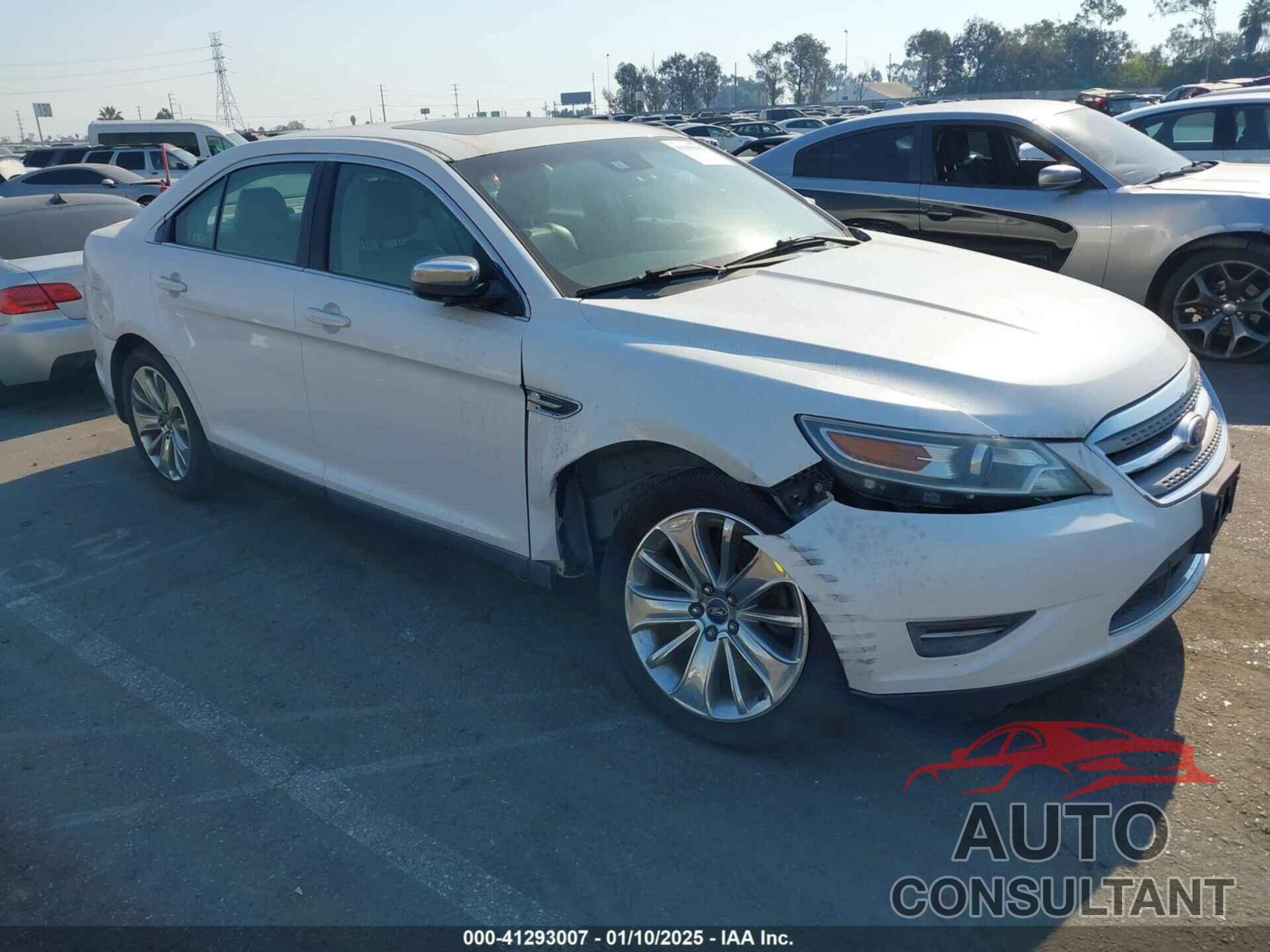 FORD TAURUS 2012 - 1FAHP2FW5CG125051