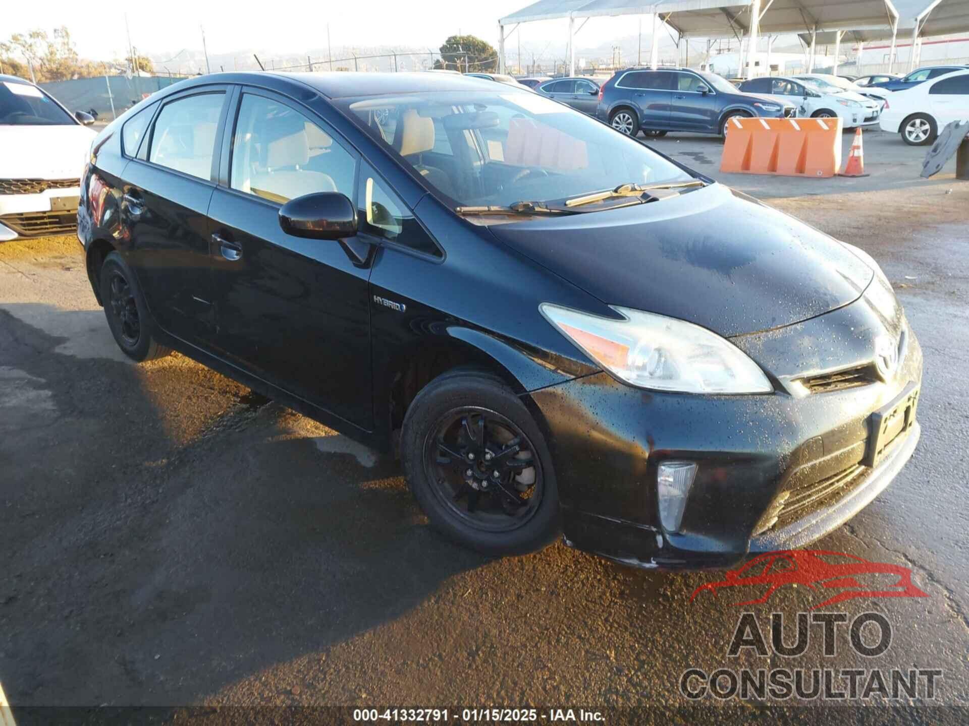 TOYOTA PRIUS 2013 - JTDKN3DU9D5670065